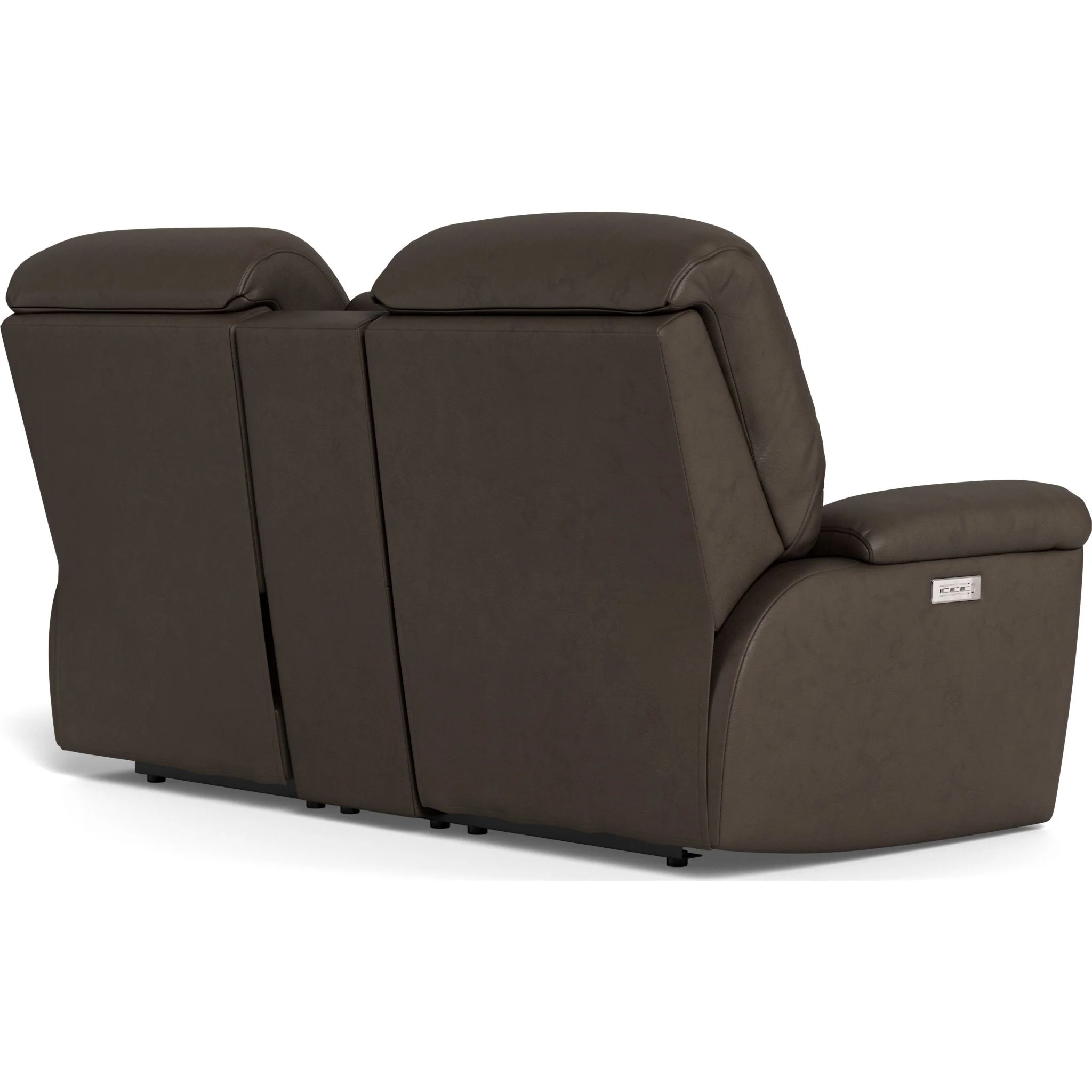 Keiran Power Reclining Loveseat with Power Headrest, Power Lumbar, Console - Image 4