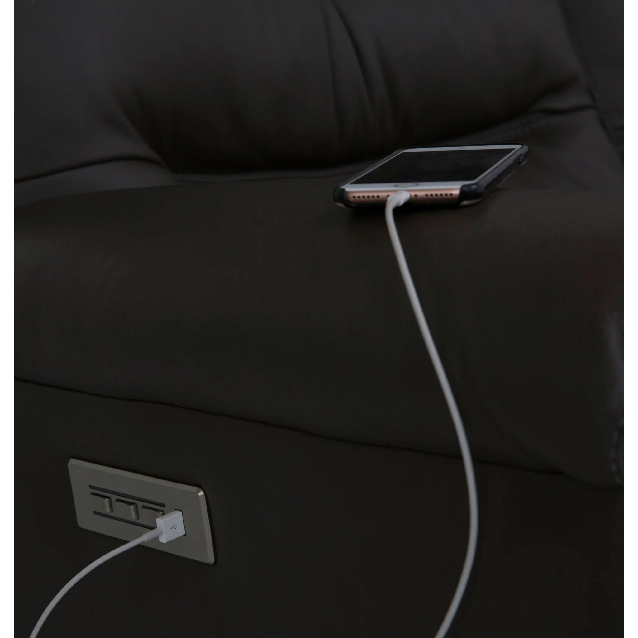 Keiran Power Reclining Sofa with Power Headrest - Solana Mountain - Image 3