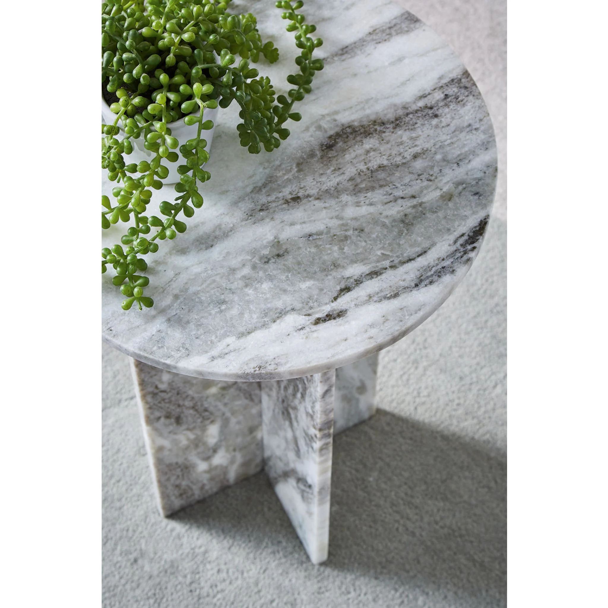 Keithwell Accent Table - Gray - Image 10