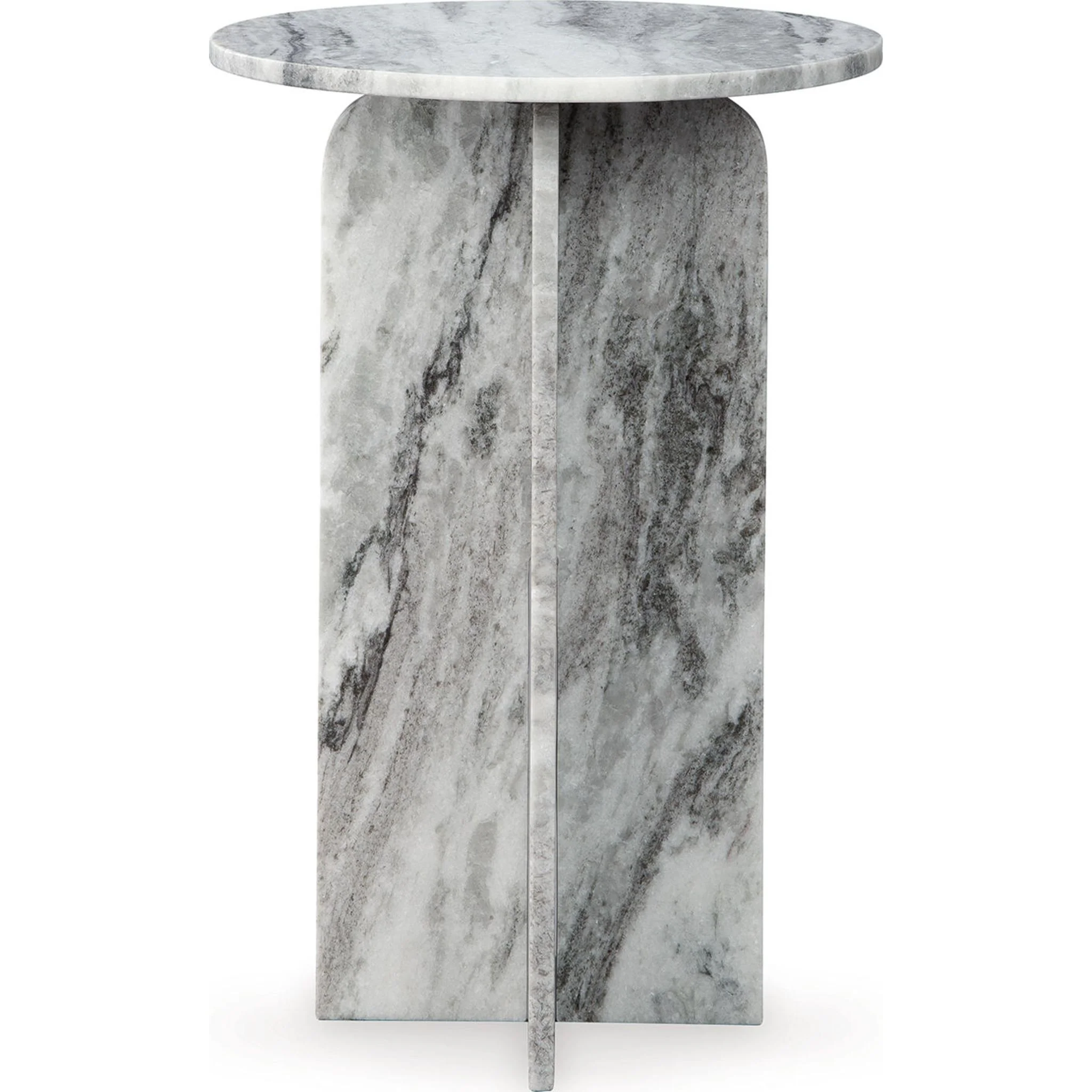 Keithwell Accent Table - Gray - Image 7