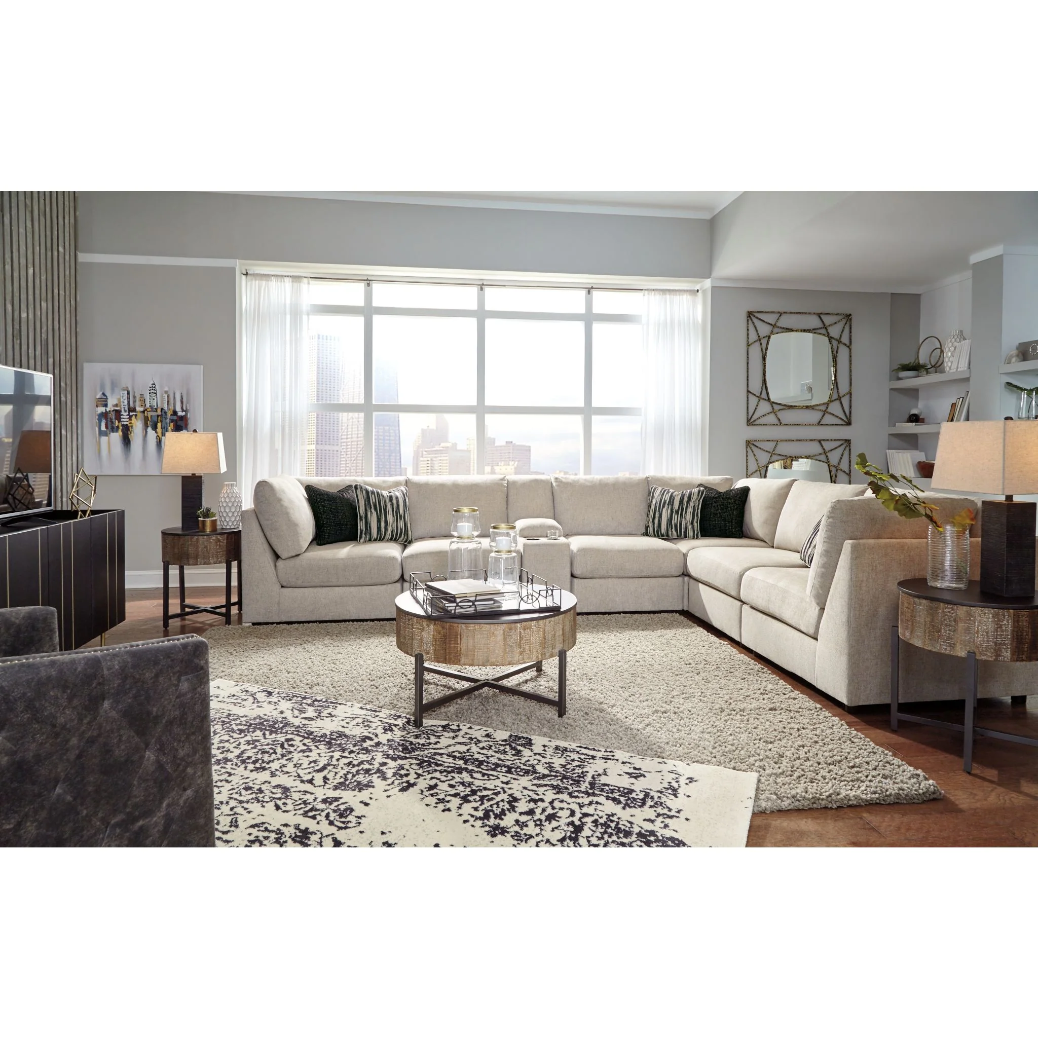 Kellway 7 Piece Modular Sectional - Image 7