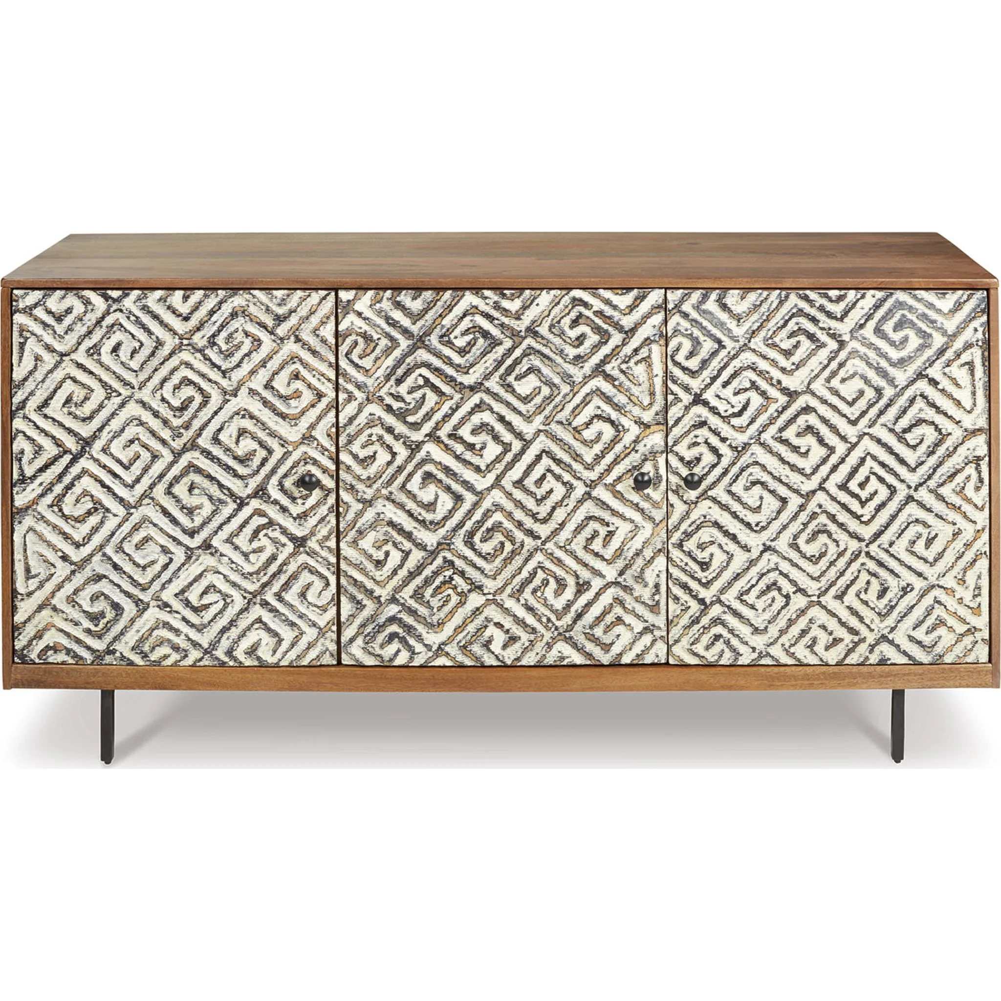 Kerrings Cabinet - Brown/Black - Image 13