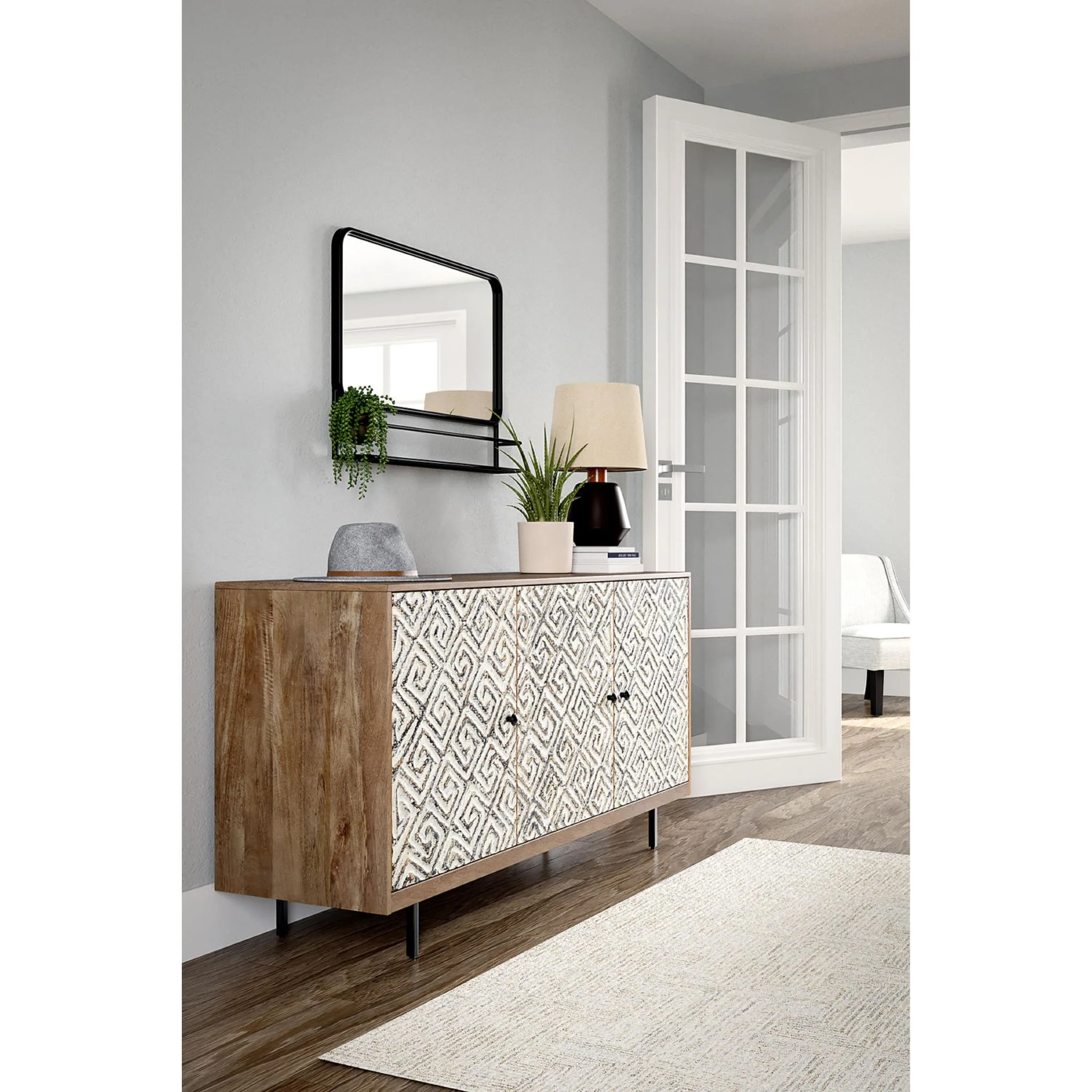Kerrings Cabinet - Brown/Black - Image 18