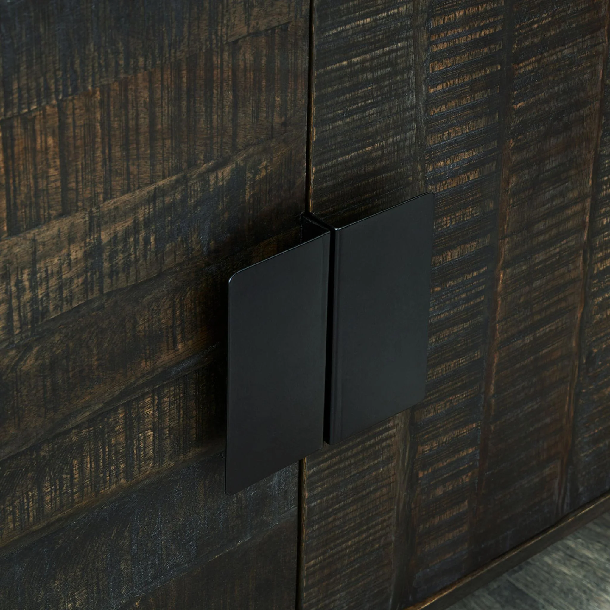 Kevmart Accent Cabinet - Grayish Brown/Black - Image 9