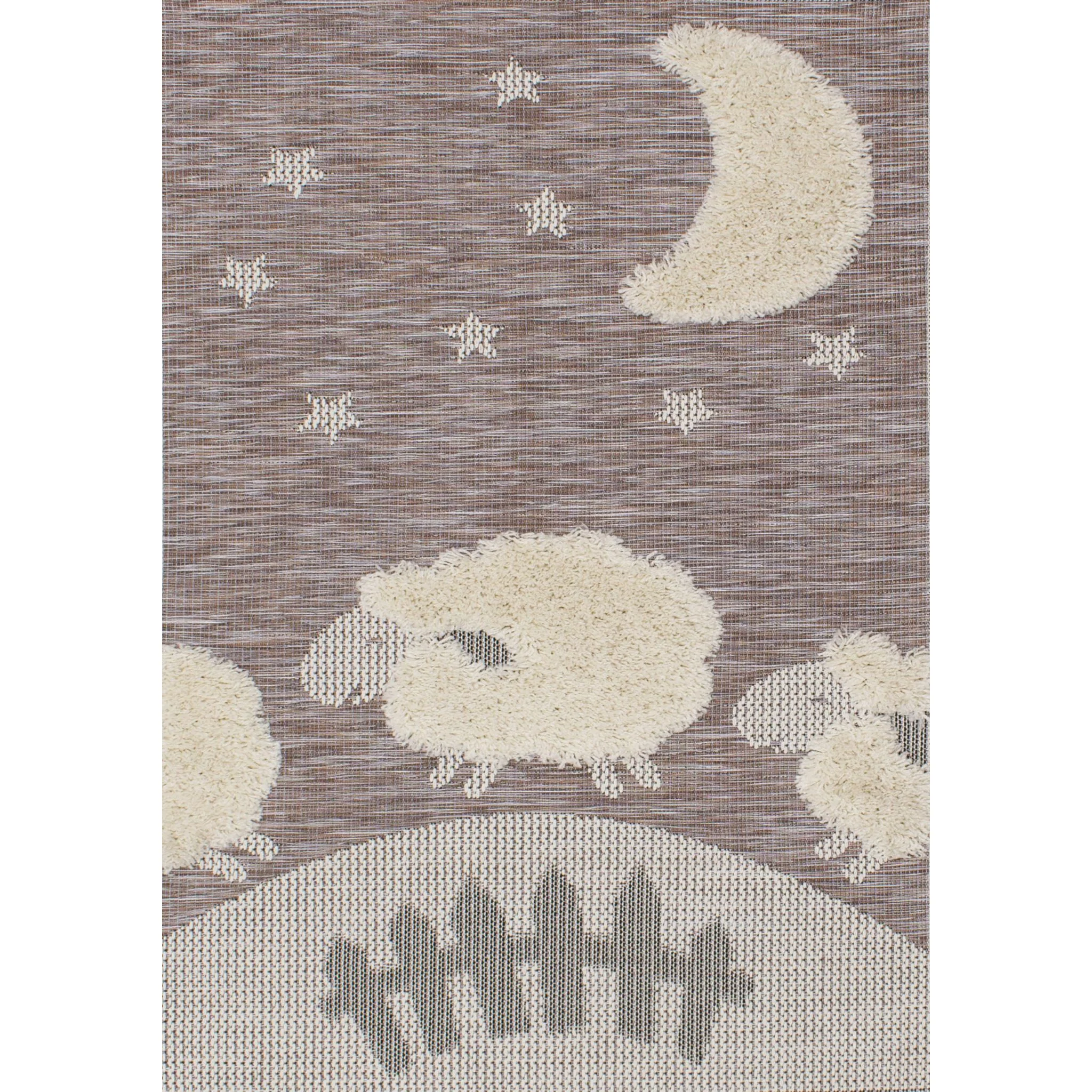 Kids Sheep Area Rug - 5'x8'