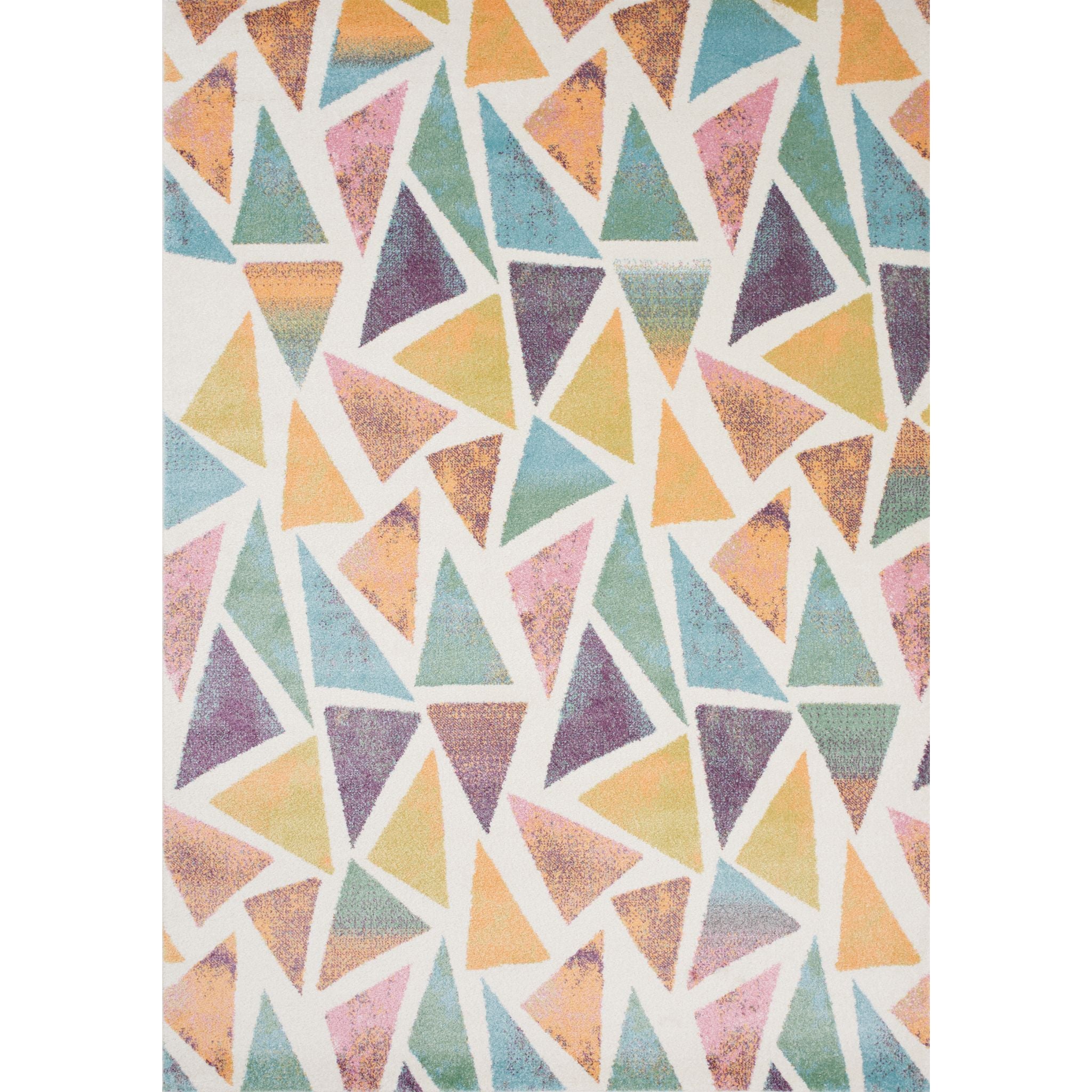 Kids Yellow Music Area Rug - 5'x8'