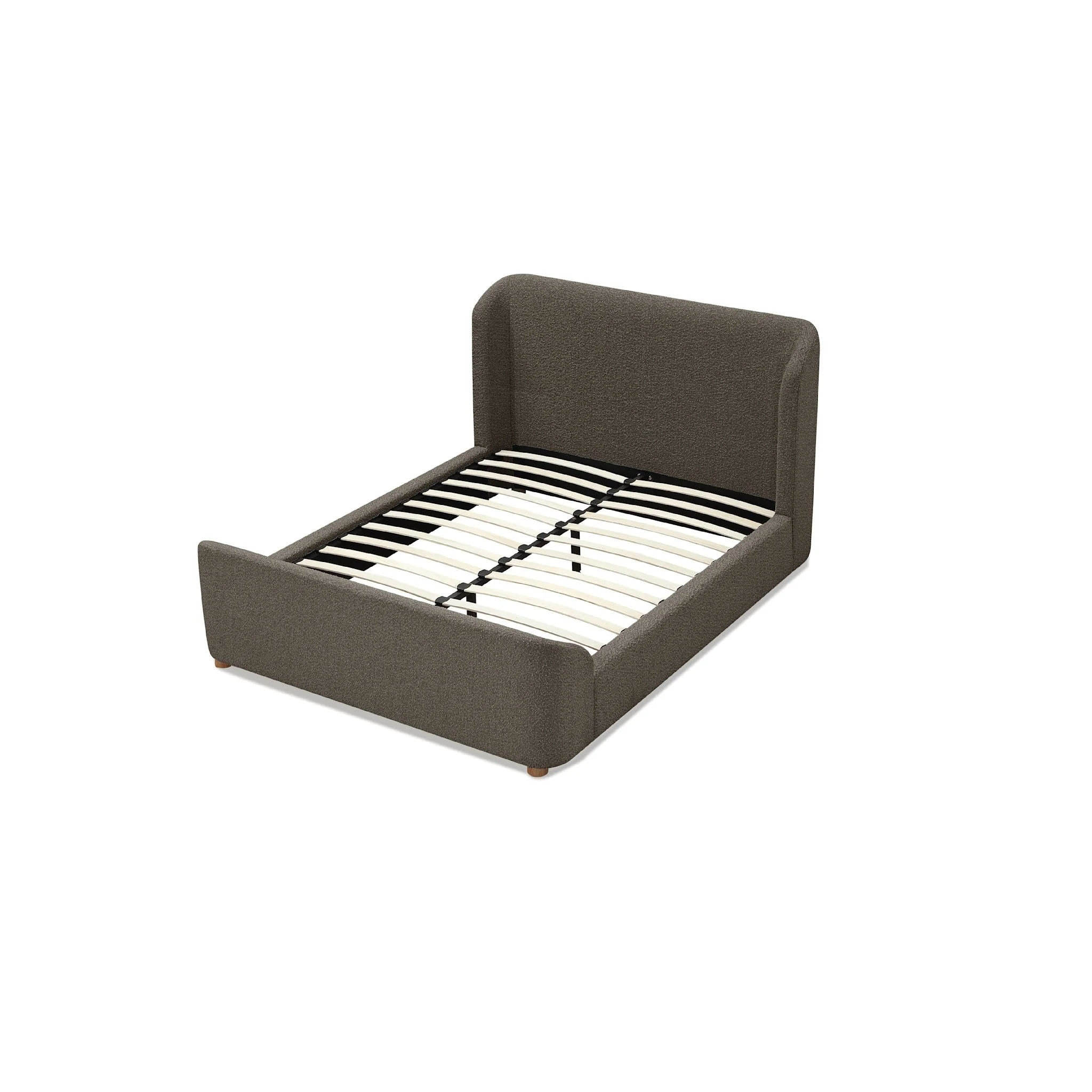 Kiki Full Upholstered Bed - Pumpernickel - Image 3