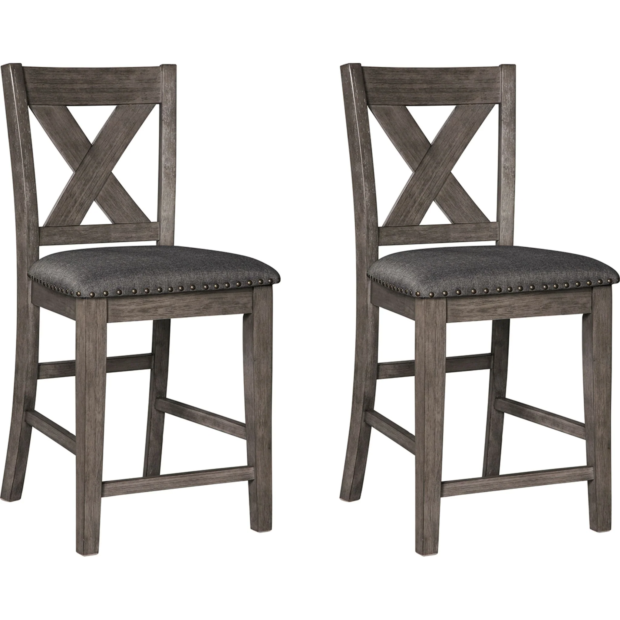 Caitbrook Counter Height Stool - Gray - (D388-124) - Image 5