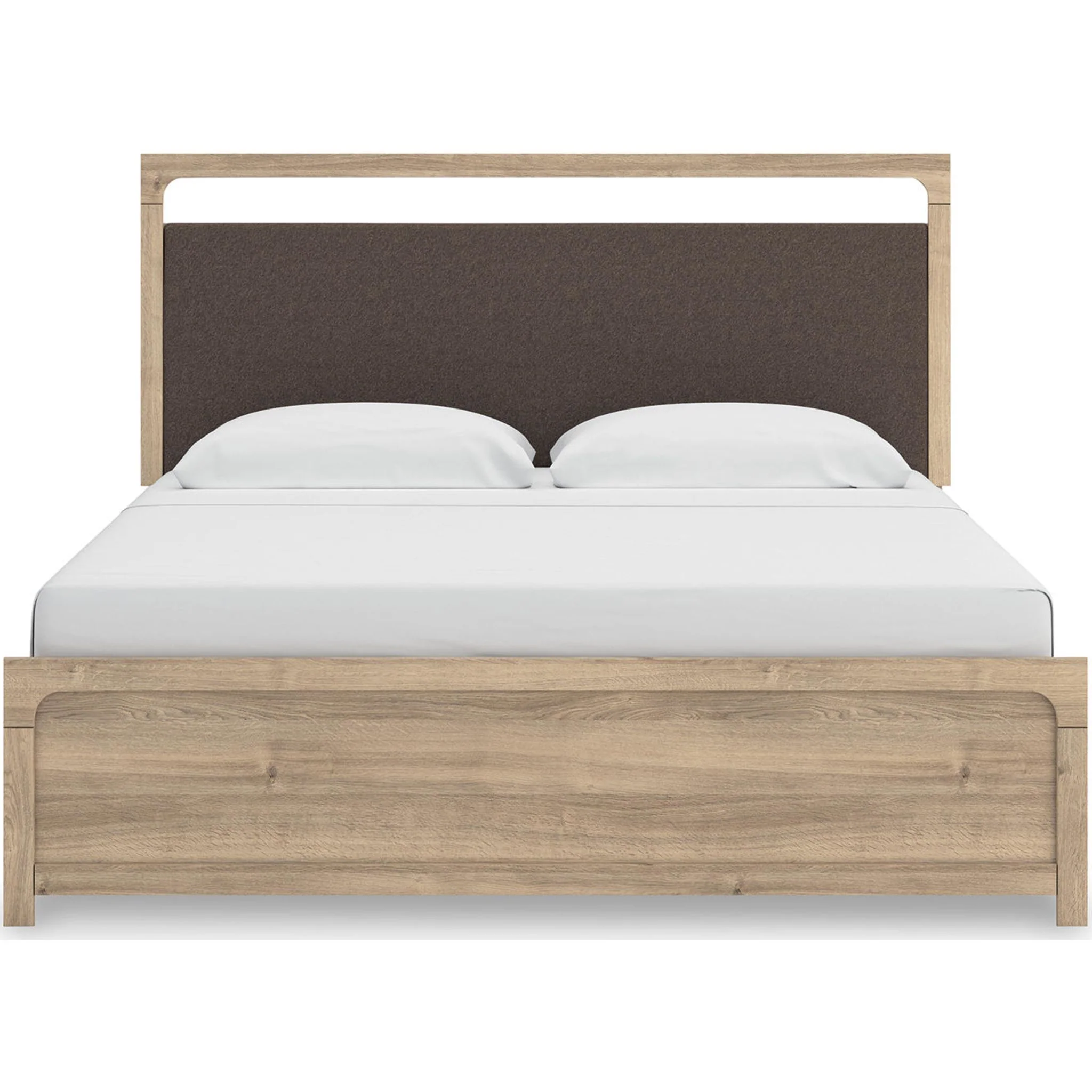 Kinlanni 6 Piece King Panel Bedroom - Tan - Image 13