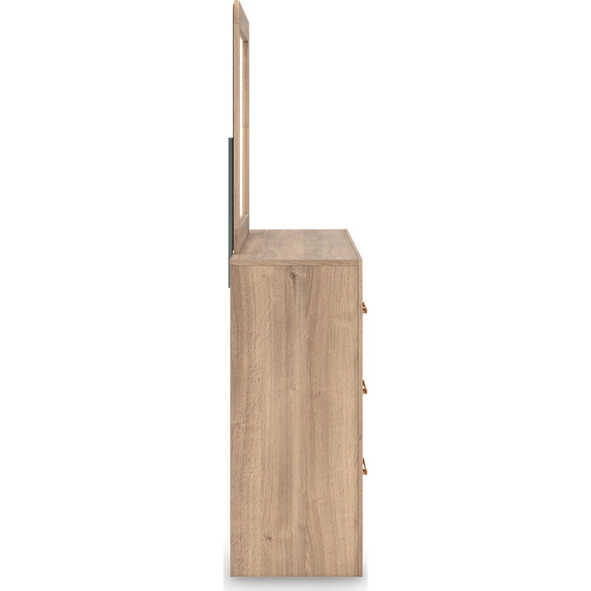 Kinlanni Dresser and Mirror - Tan - Image 7