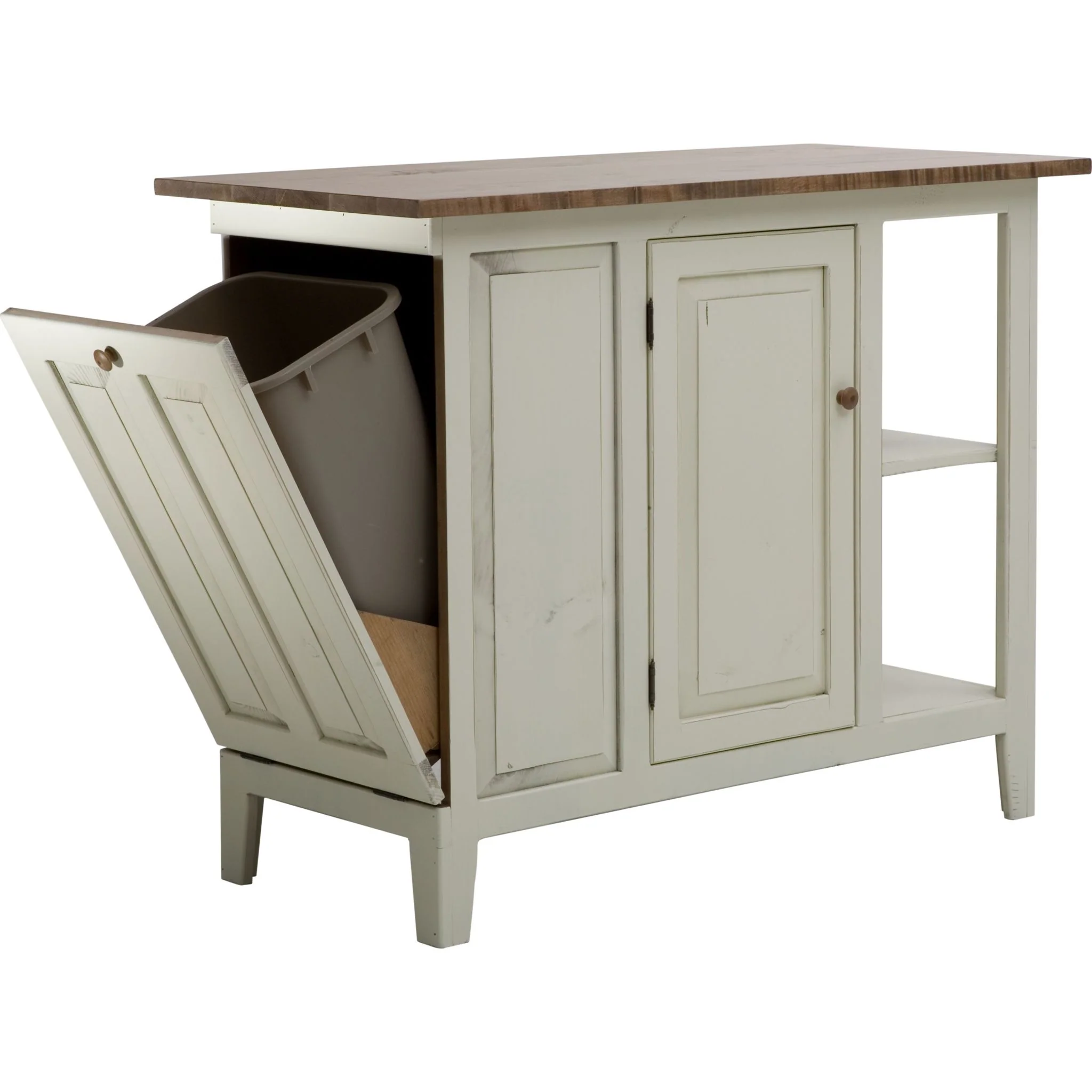 Kitchen Island Cabinet - Vintage Cotton - Image 5