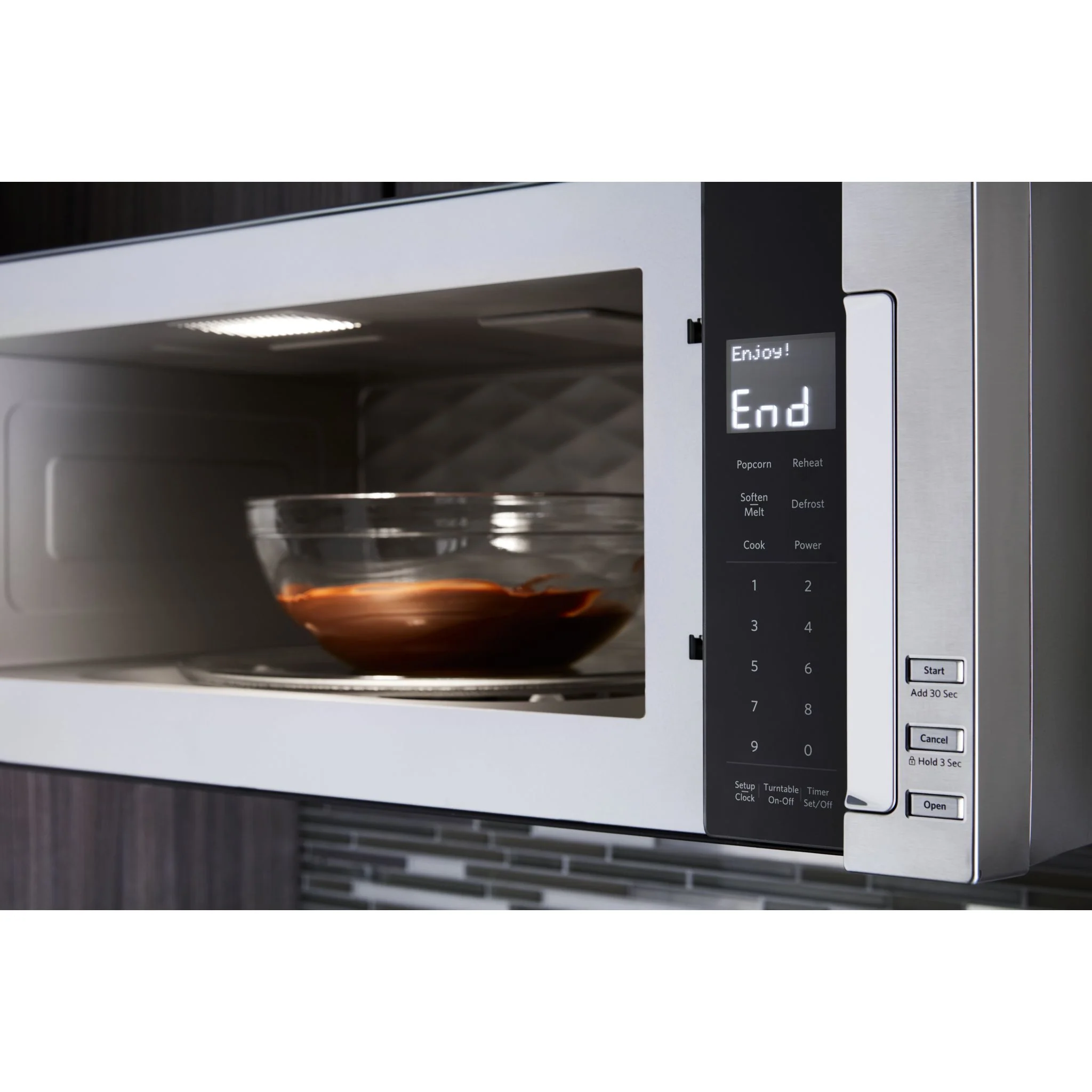 KitchenAid 900-Watt Low Profile Microwave Hood Combination (YKMLS311HSS) - Image 10