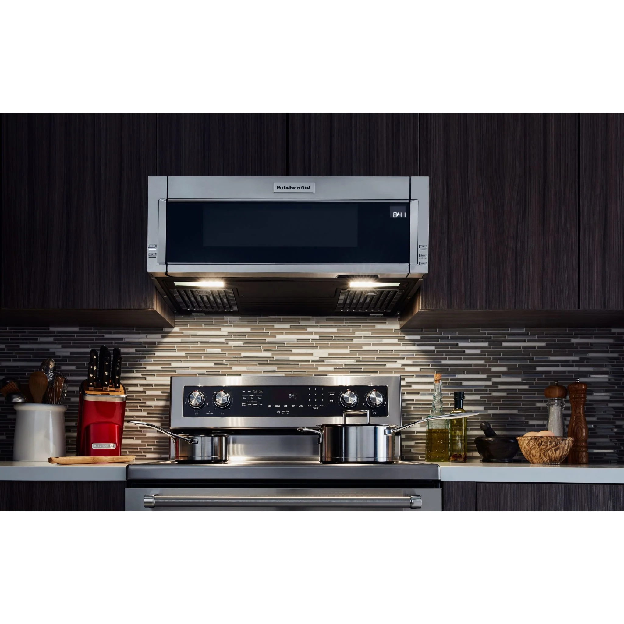 KitchenAid 900-Watt Low Profile Microwave Hood Combination (YKMLS311HSS) - Image 12