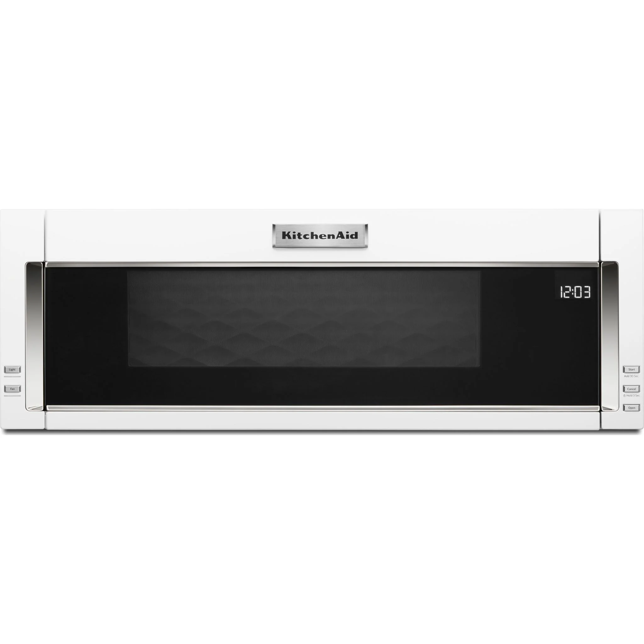 KitchenAid 900-Watt Low Profile Microwave Hood Combination (YKMLS311HWH)
