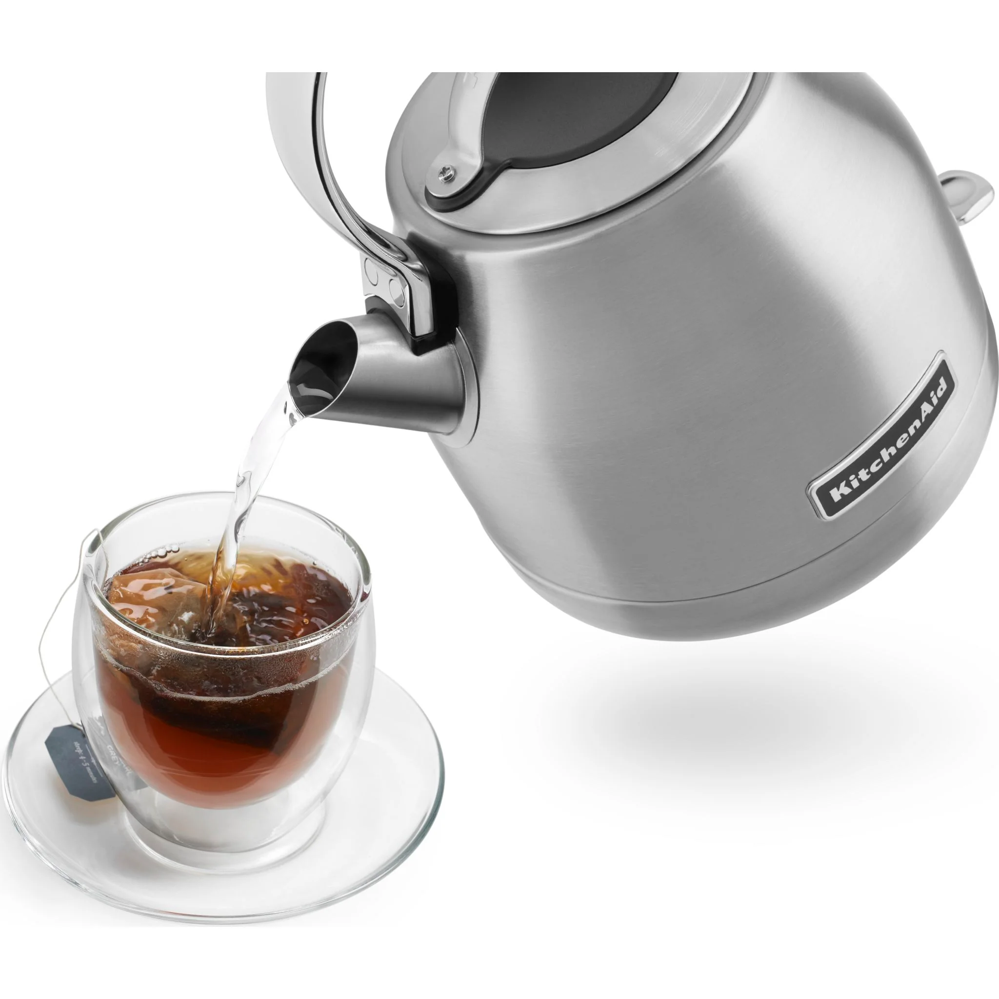 KitchenAid 1.25L Electric Kettle (KEK1222SX) - Brushed Stainless Steel - Image 2