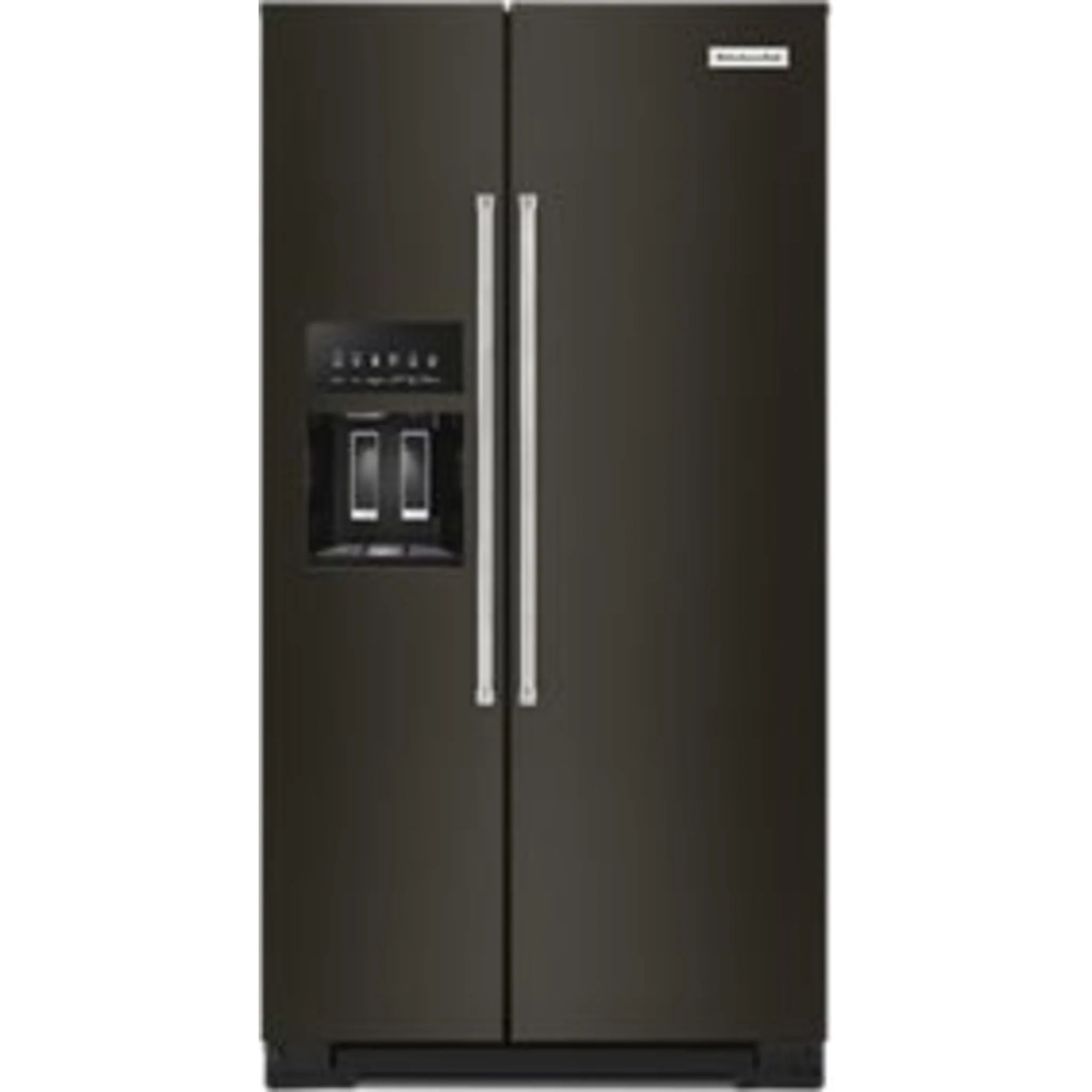 KitchenAid 19.9 cu.. ft. Counter-Depth Side-by-Side Refrigerator with Exterior Ice and Water - Black Stainless (KRSC700HBS) - Image 43
