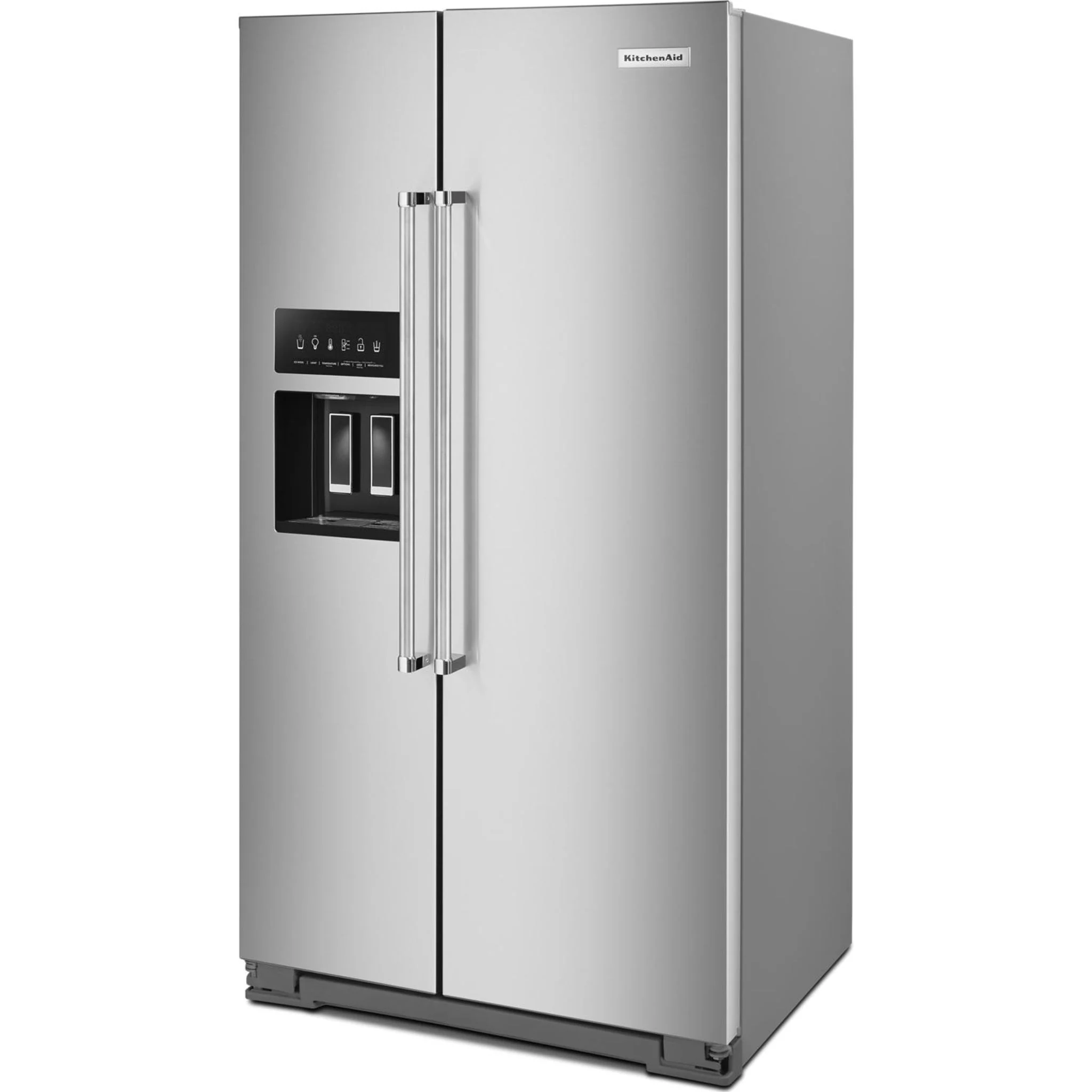 KitchenAid 19.9 cu.. ft. Counter-Depth Side-by-Side Refrigerator with Exterior Ice and Water and PrintShield finish - Stainless Steel (KRSC700HPS) - Image 39