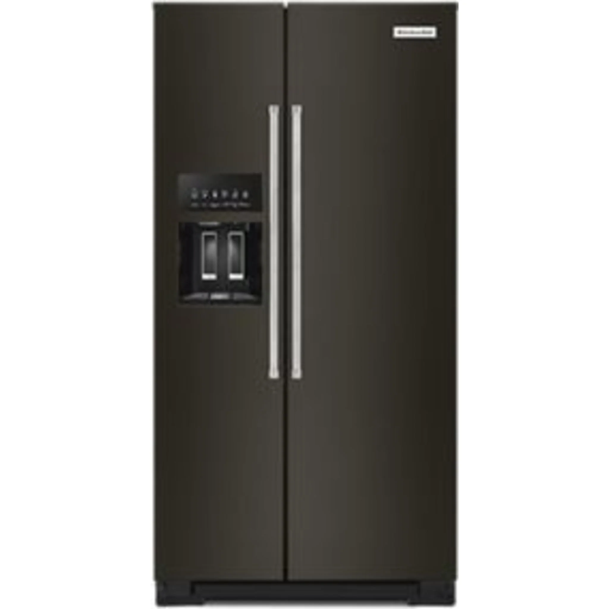 KitchenAid 22.6 cu.. ft. Counter-Depth Side-by-Side Refrigerator with Exterior Ice and Water - Black Stainless (KRSC703HBS) - Image 40