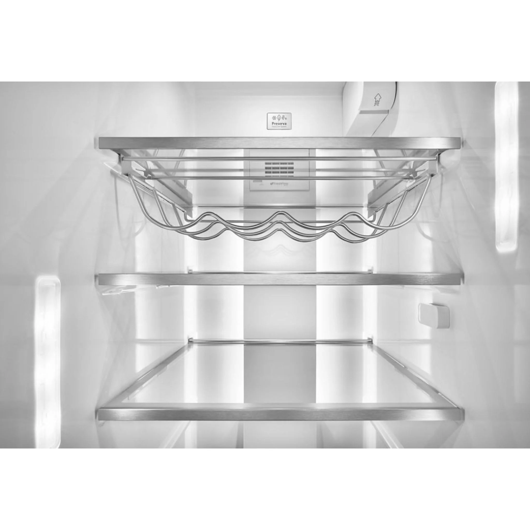 KitchenAid 24.8 cu.. ft. Side-by-Side Refrigerator with Exterior Ice and Water and PrintShield finish - Stainless Steel (KRSF705HPS) - Image 40