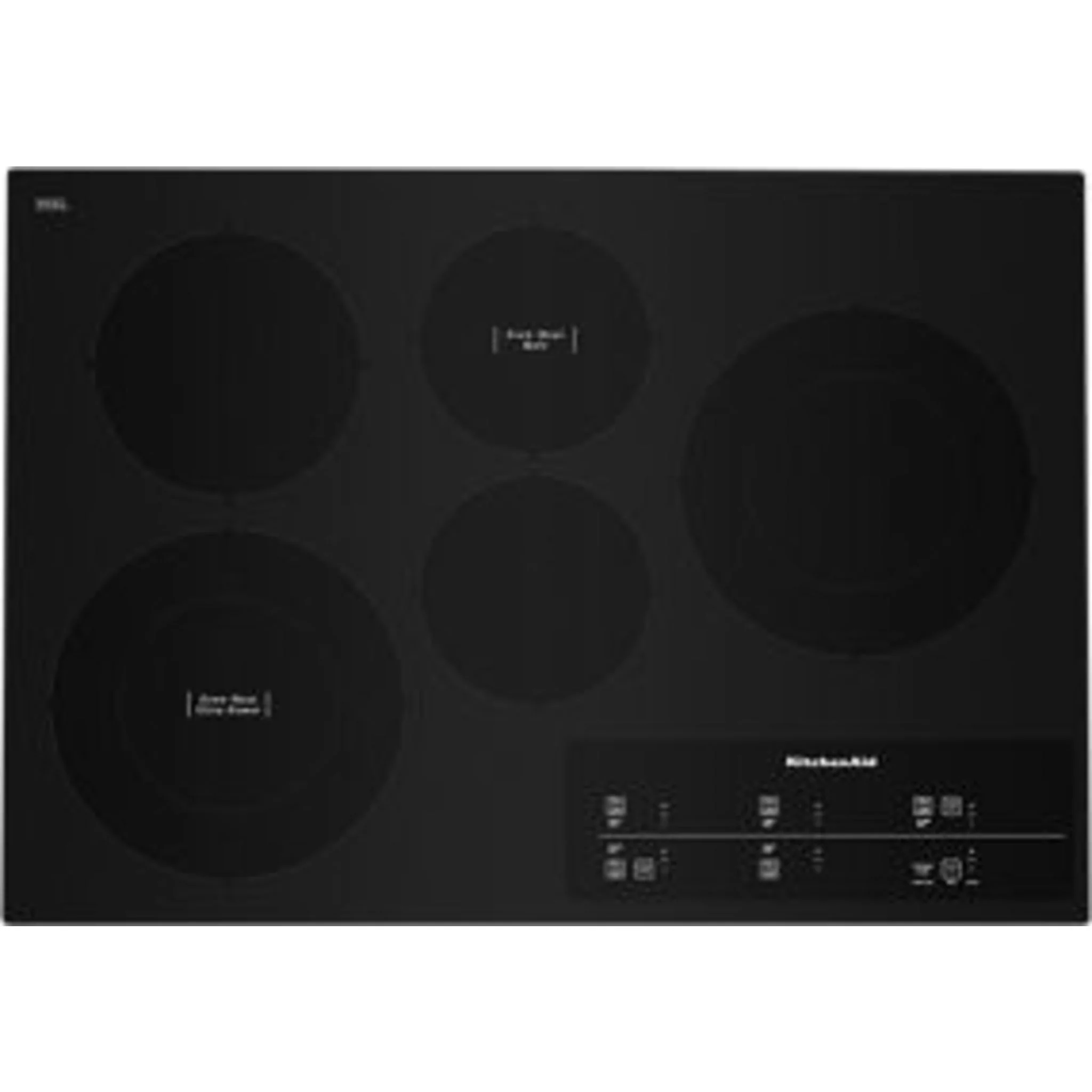 KitchenAid 30" Electric Cooktop with 5 Elements and Touch-Activated Controls -Black (KCES950KBL) - Image 16