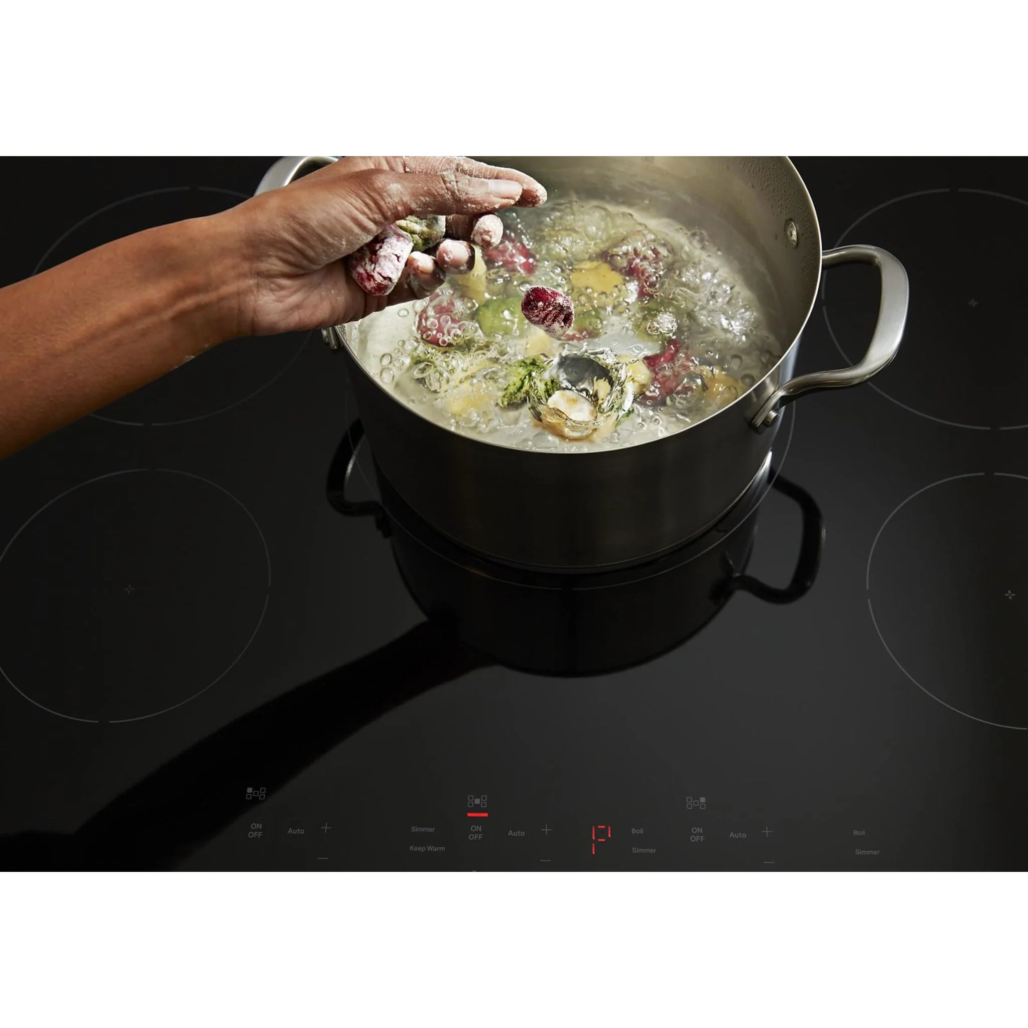 KitchenAid 30-Inch 5-Element Sensor Induction Cooktop -Stainless Steel (KCIG550JSS) - Image 15