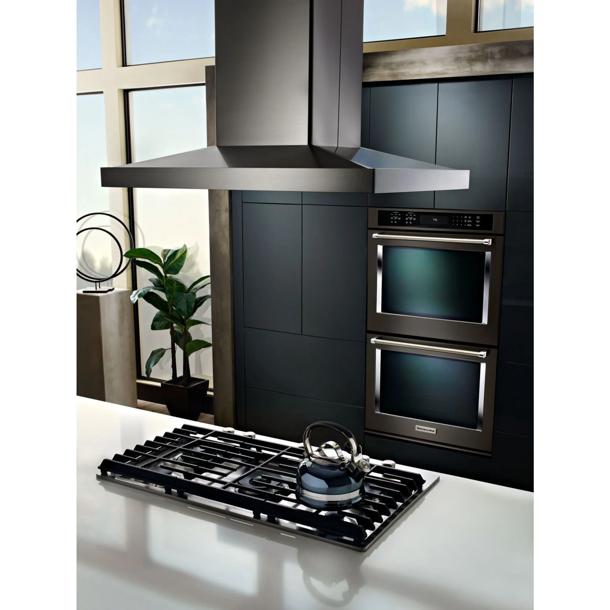 KitchenAid 30" 5-Burner Gas Cooktop with Griddle -Stainless Steel (KCGS950ESS) - Image 19