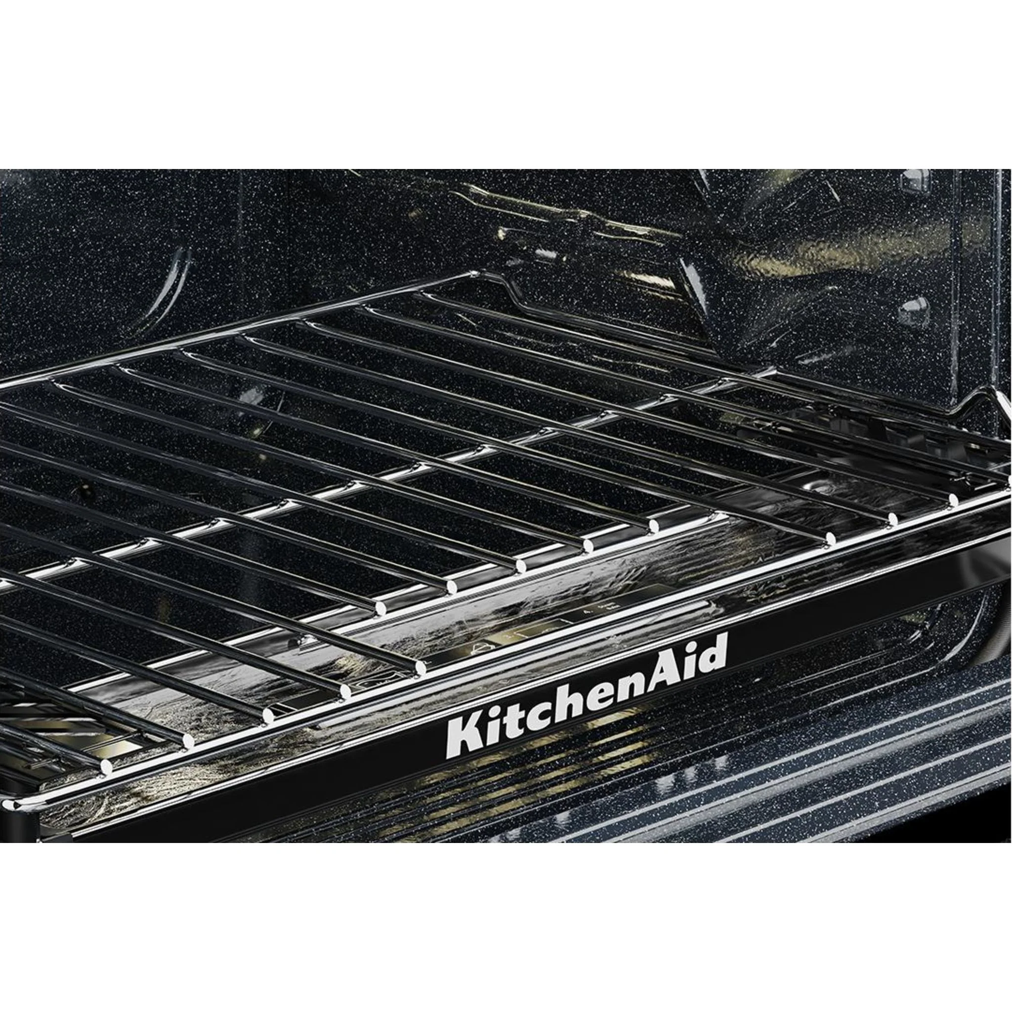 KitchenAid 5.0 Cu. Ft. Smart Slide-in Gas Range with Convection Cooking Modes and 2-in-1 Burner -Fingerprint Resistant Stainless Steel (KSGS530SPS) - Image 8