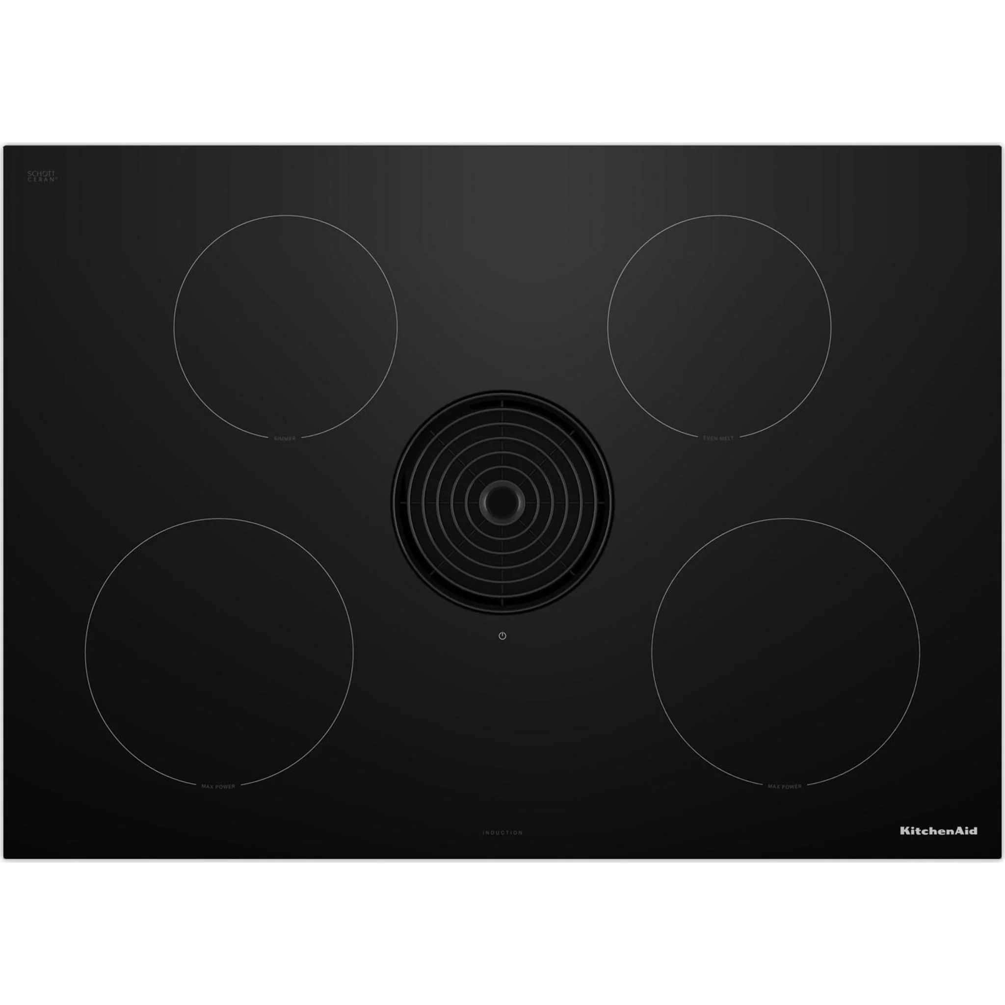 KitchenAid 30" Induction Cooktop (1586899) - Black