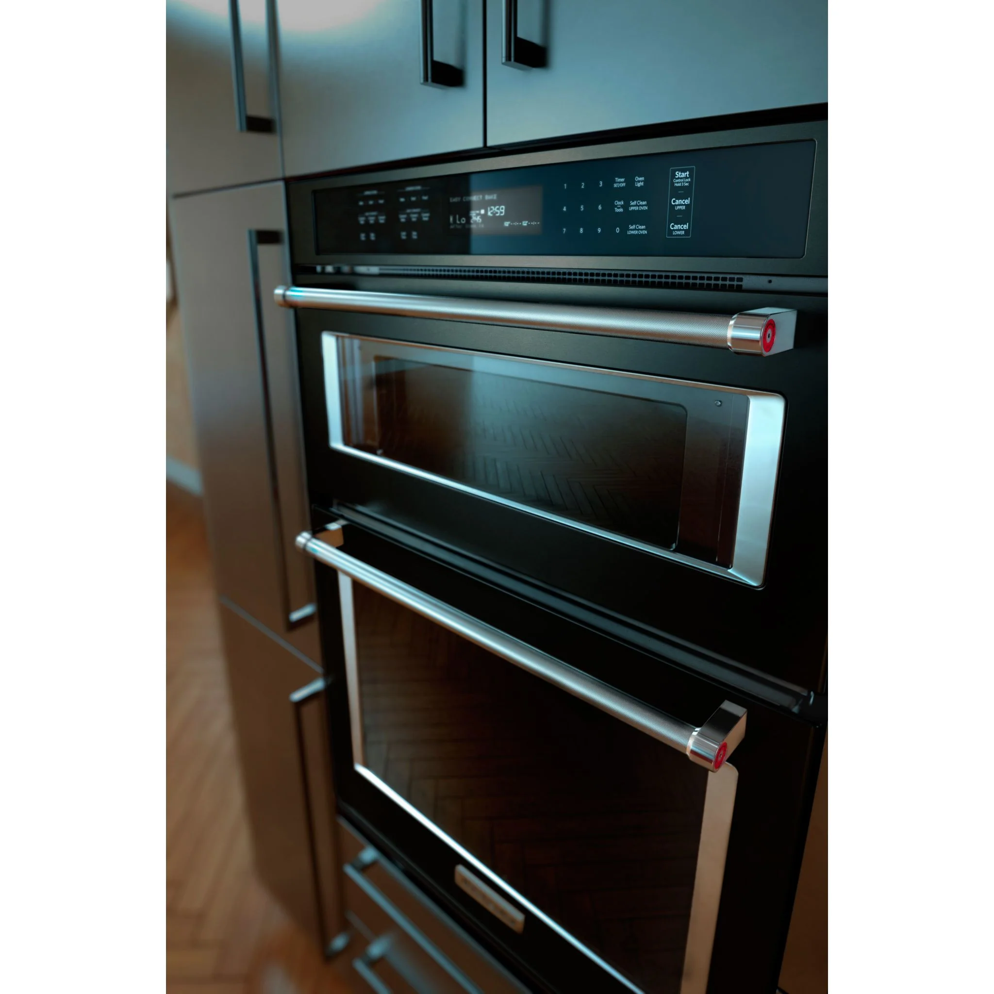 KitchenAid 30" Combination Wall Oven with Even-Heat True Convection (Lower Oven) (KOCE500EBS) - Image 35
