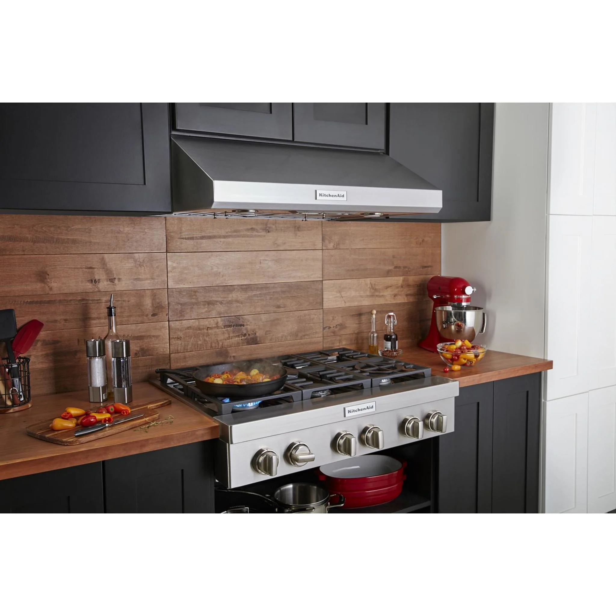 KitchenAid 36'' 6-Burner Commercial-Style Gas Rangetop -Stainless Steel (KCGC506JSS) - Image 17