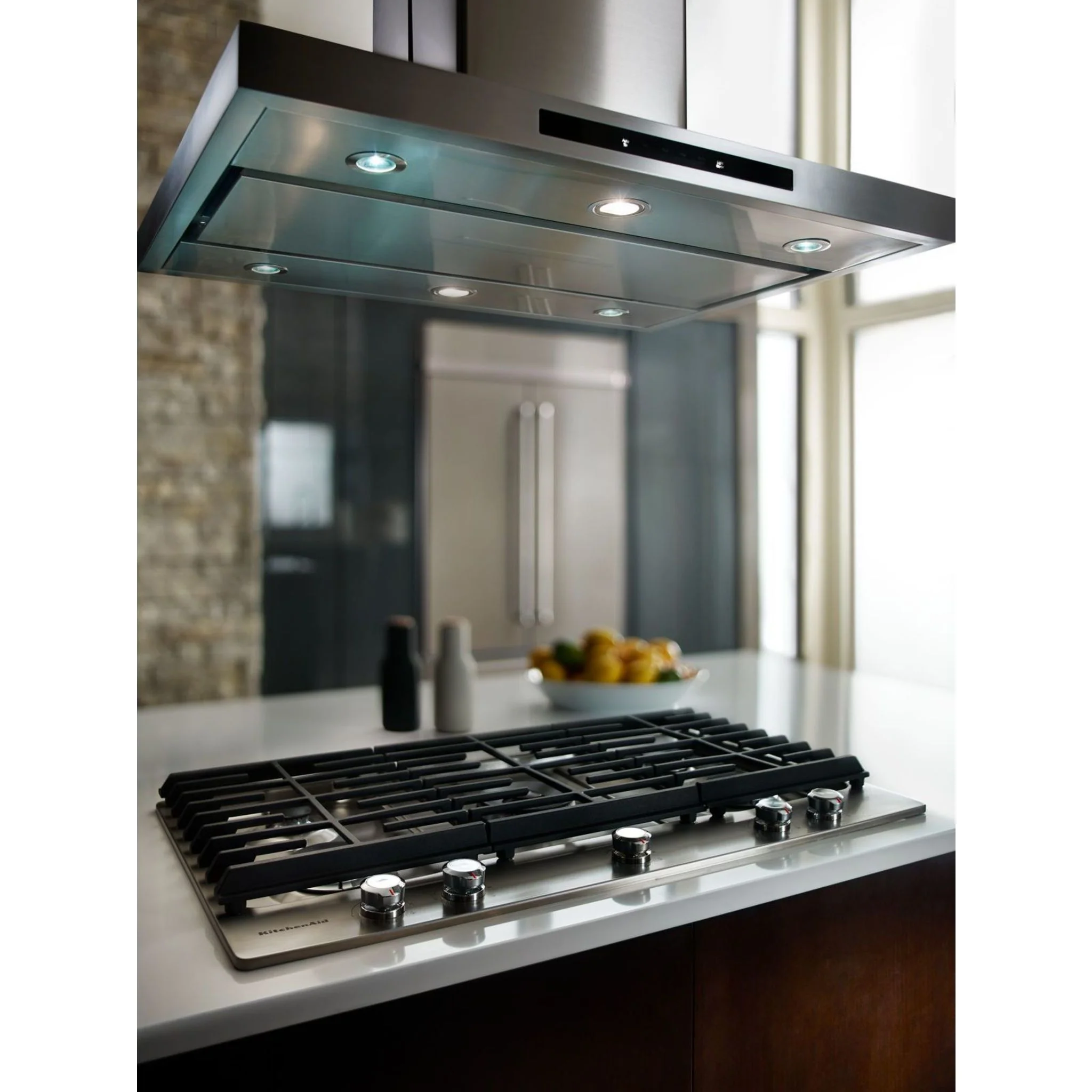 KitchenAid 36" 5-Burner Gas Cooktop -Stainless Steel (KCGS556ESS) - Image 17