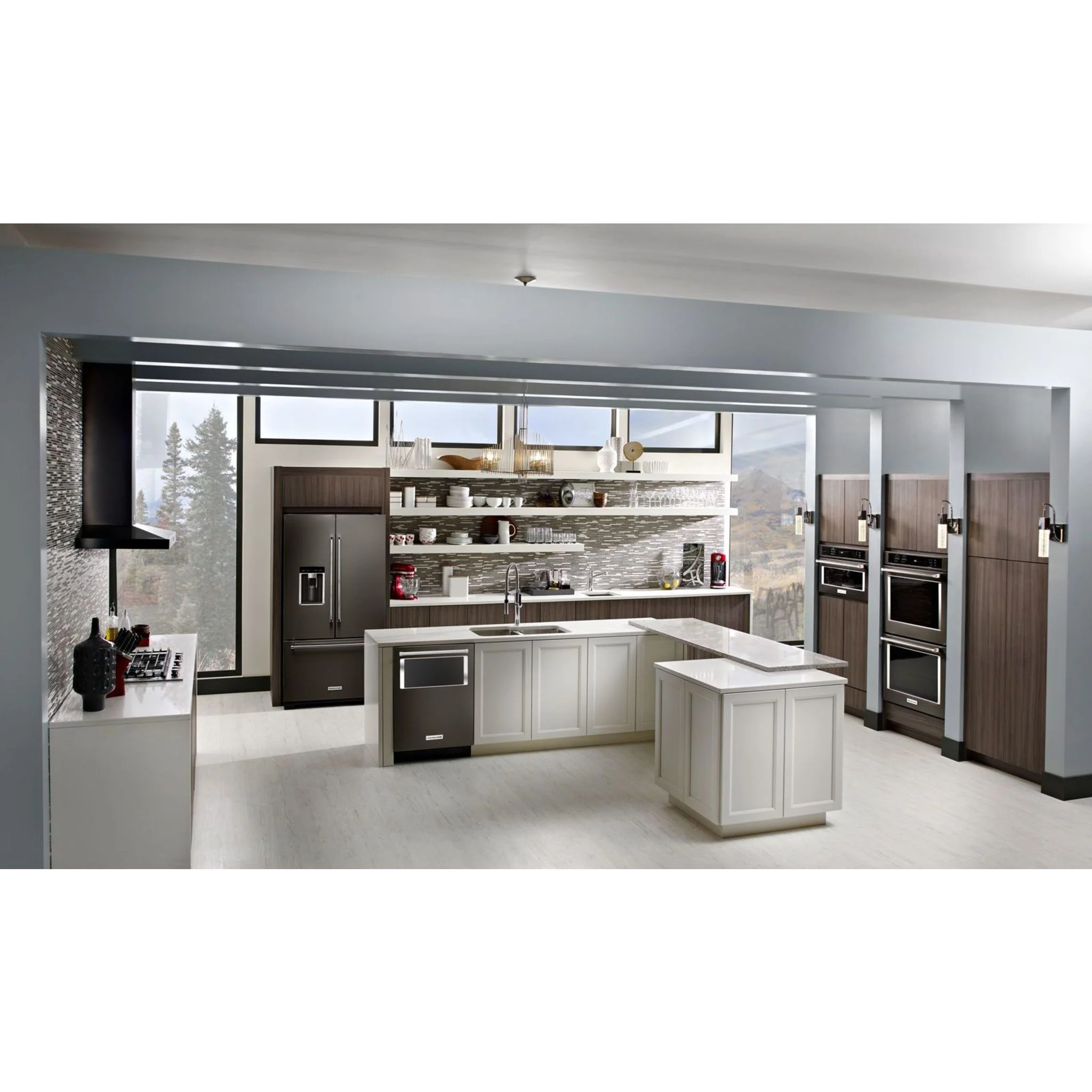 KitchenAid 36" 5-Burner Gas Cooktop with Griddle -Stainless Steel (KCGS956ESS) - Image 7