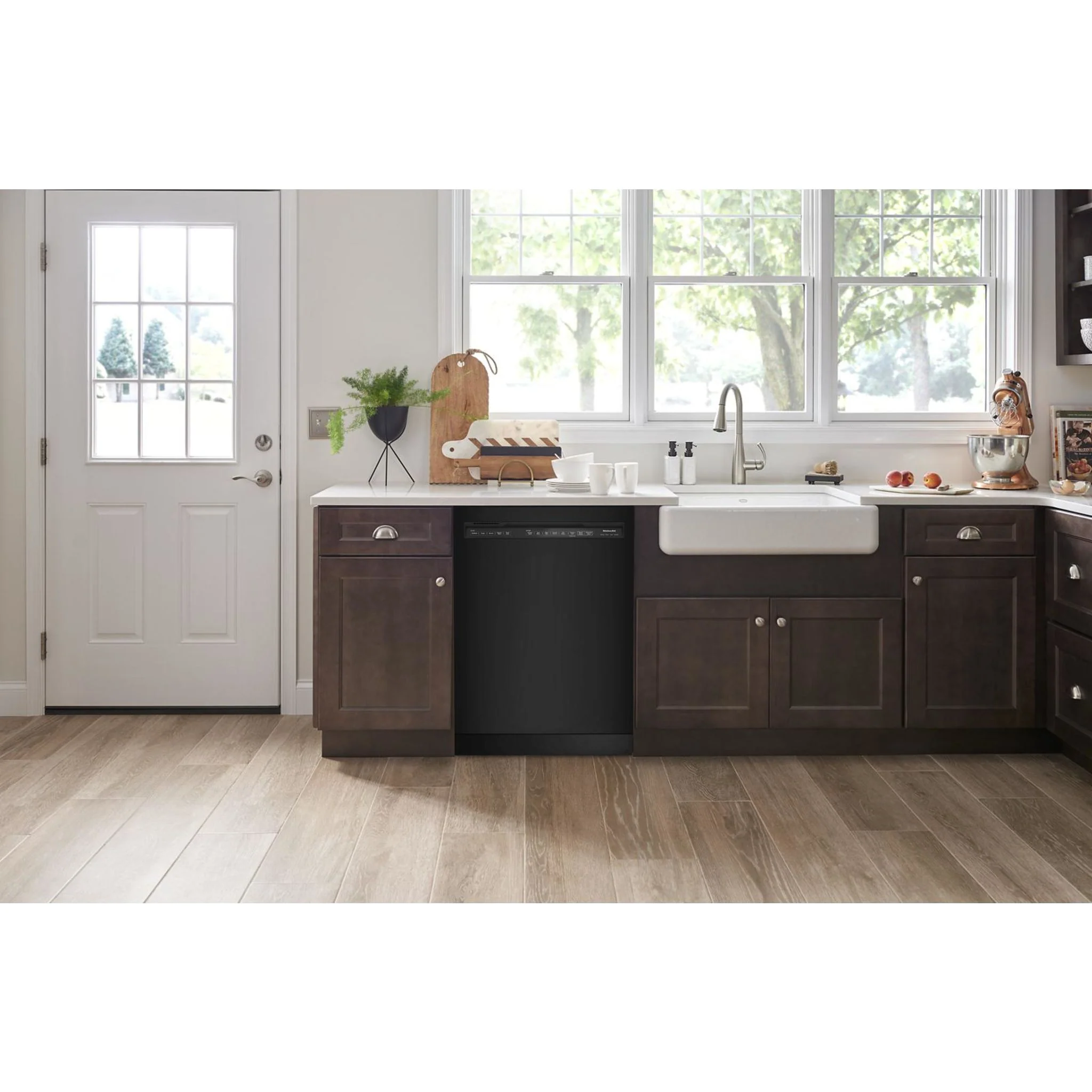 KitchenAid  39 dBA Dishwasher with Third Level Utensil Rack - Black (KDFE204KBL) - Image 31