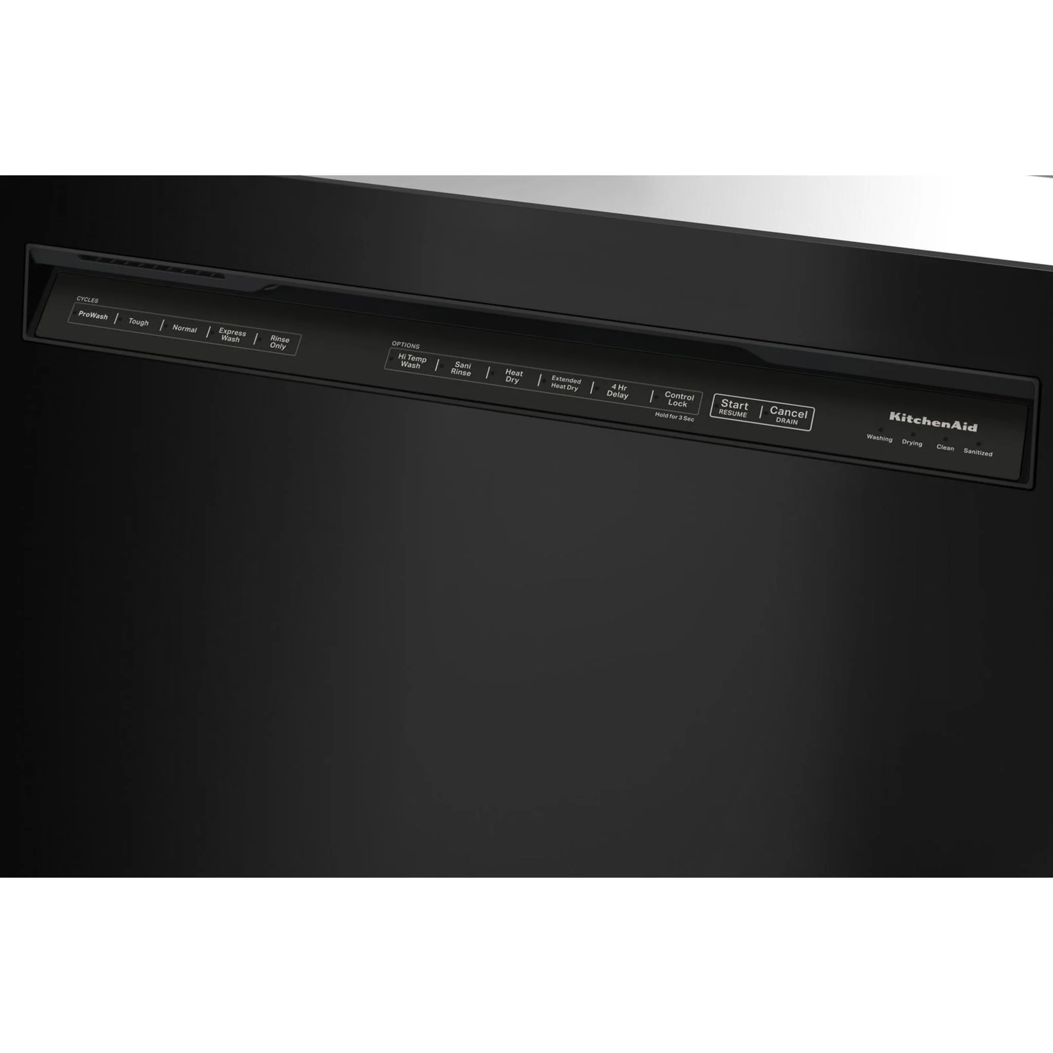 KitchenAid 39 dBA Dishwasher in PrintShield Finish with Third Level Utensil Rack - Black Stainless (KDFE204KBS) - Image 2