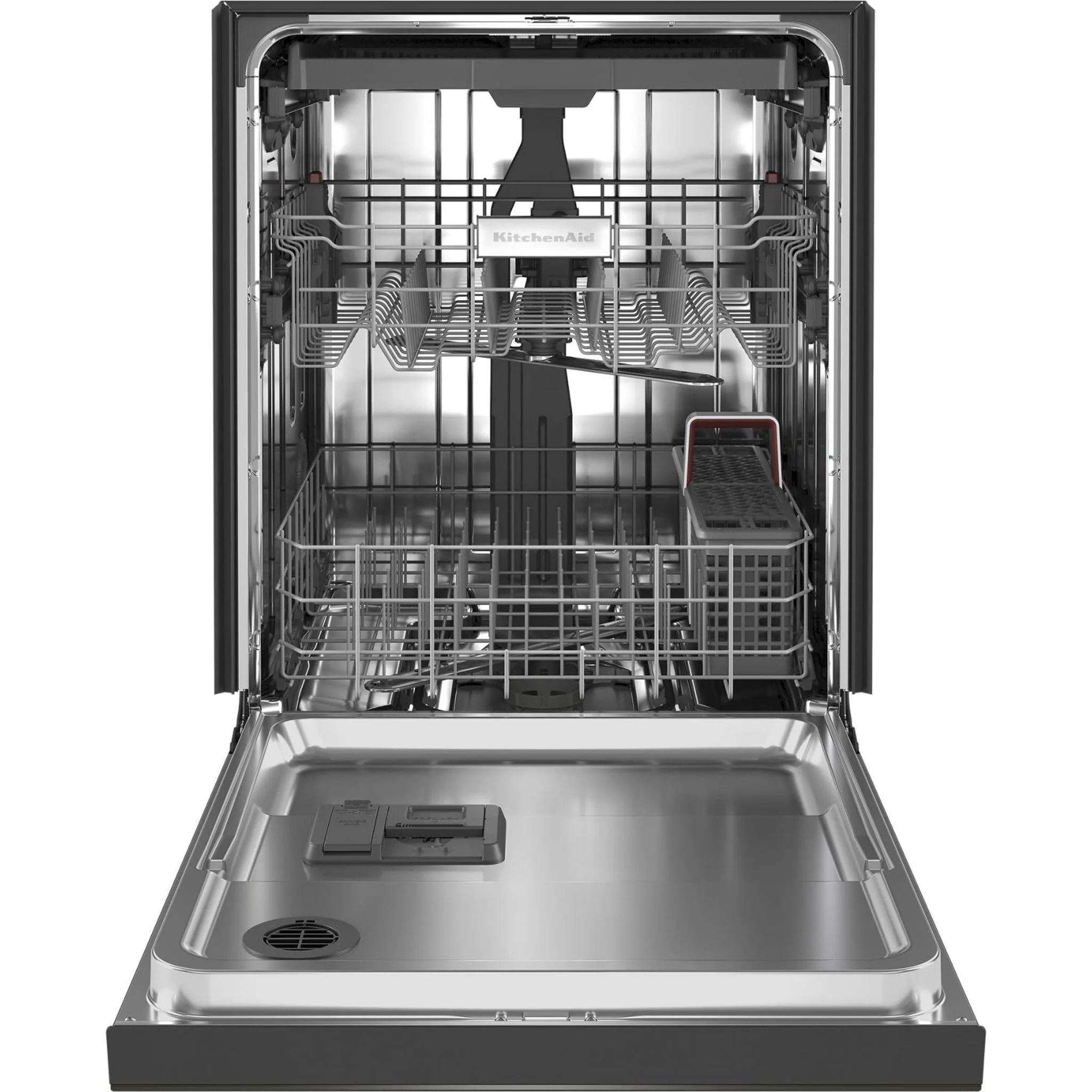 KitchenAid 39 dBA Dishwasher in PrintShield Finish with Third Level Utensil Rack - Black Stainless (KDFE204KBS) - Image 25