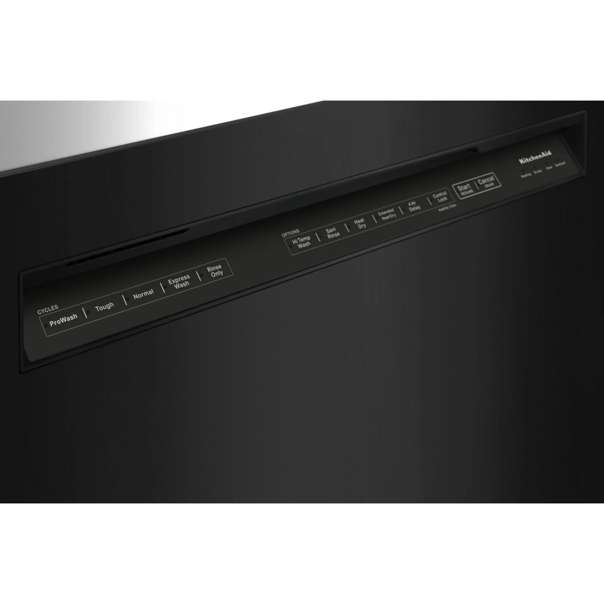 KitchenAid 39 dBA Dishwasher in PrintShield Finish with Third Level Utensil Rack - Black Stainless (KDFE204KBS) - Image 3