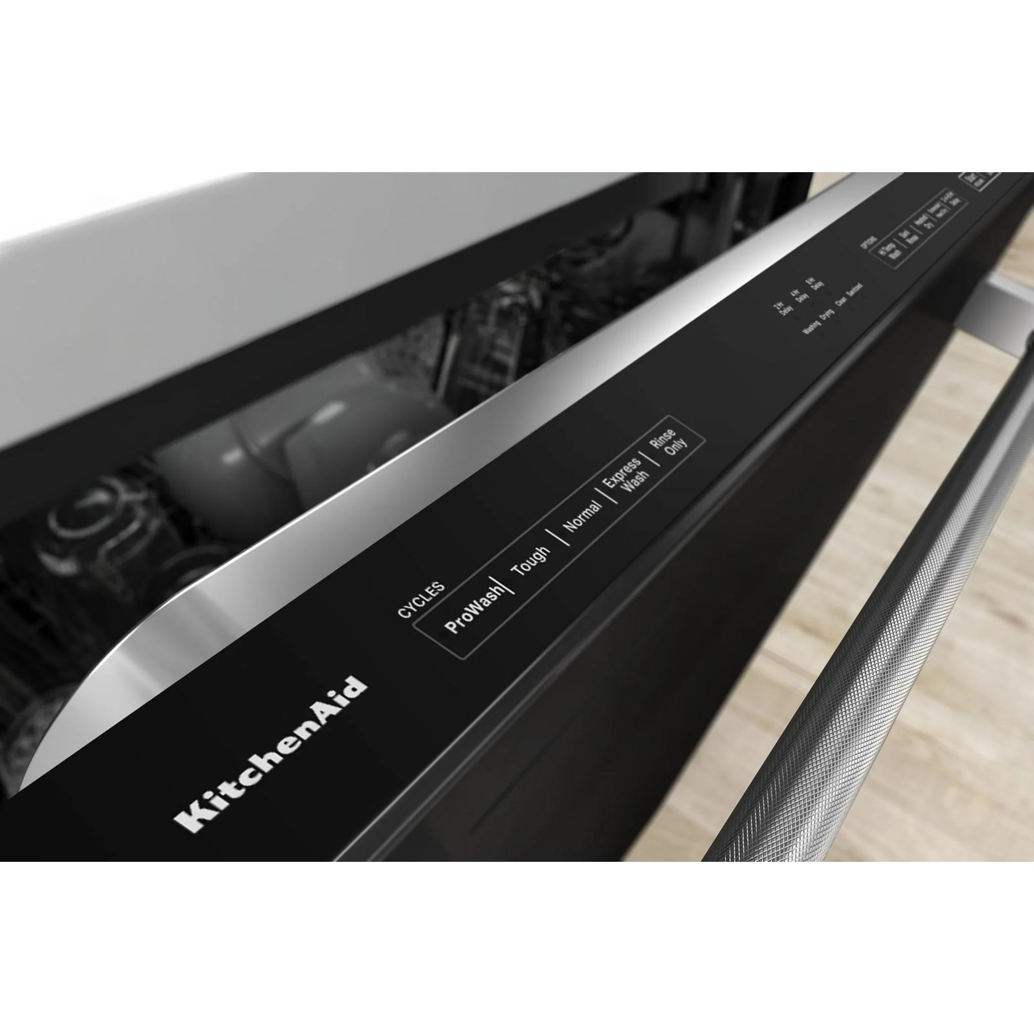 KitchenAid 39 dBA Dishwasher with Third Level Utensil Rack - Black (KDTE204KBL) - Image 26