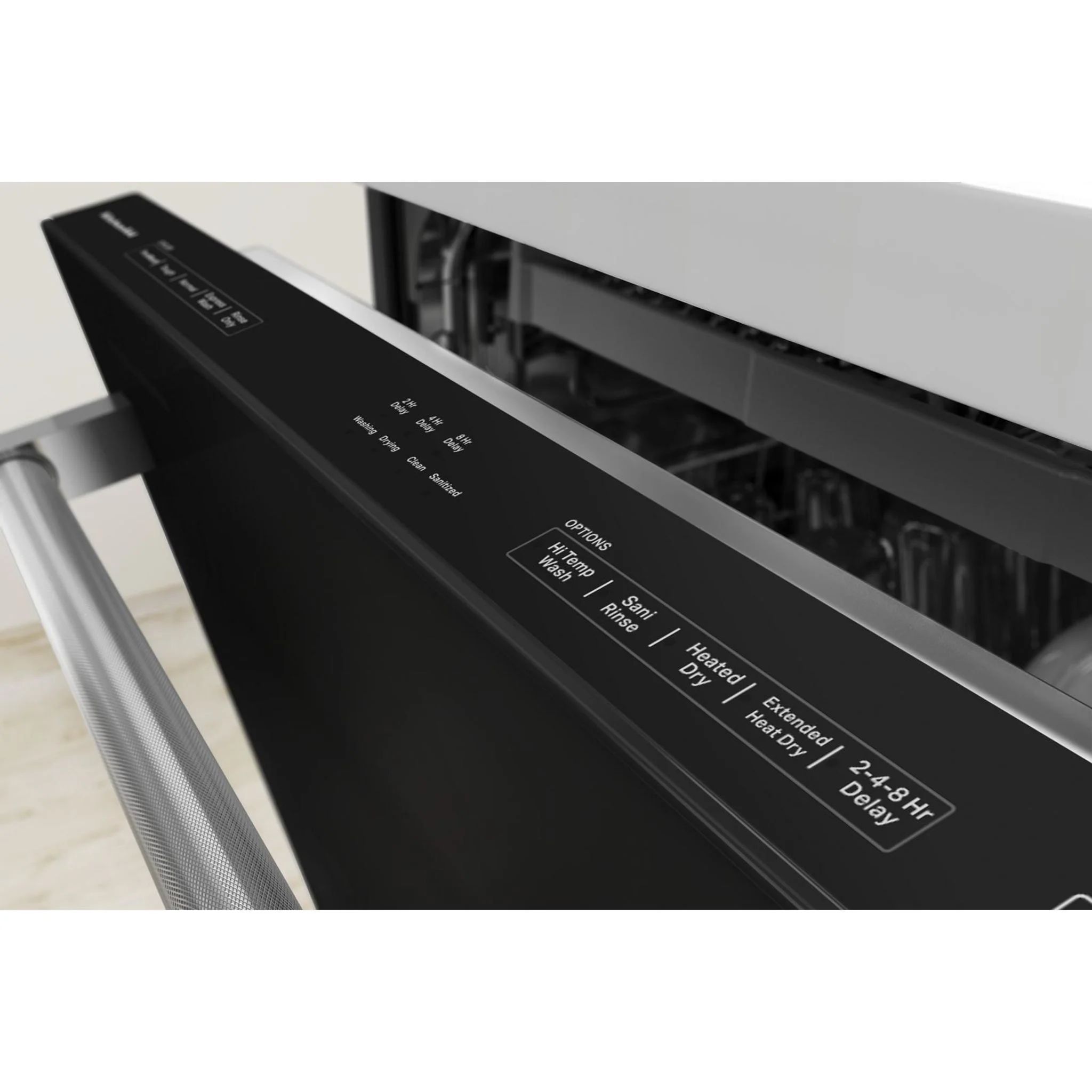 KitchenAid 39 dBA Dishwasher in PrintShield Finish with Third Level Utensil Rack - Black Stainless (KDTE204KBS) - Image 10
