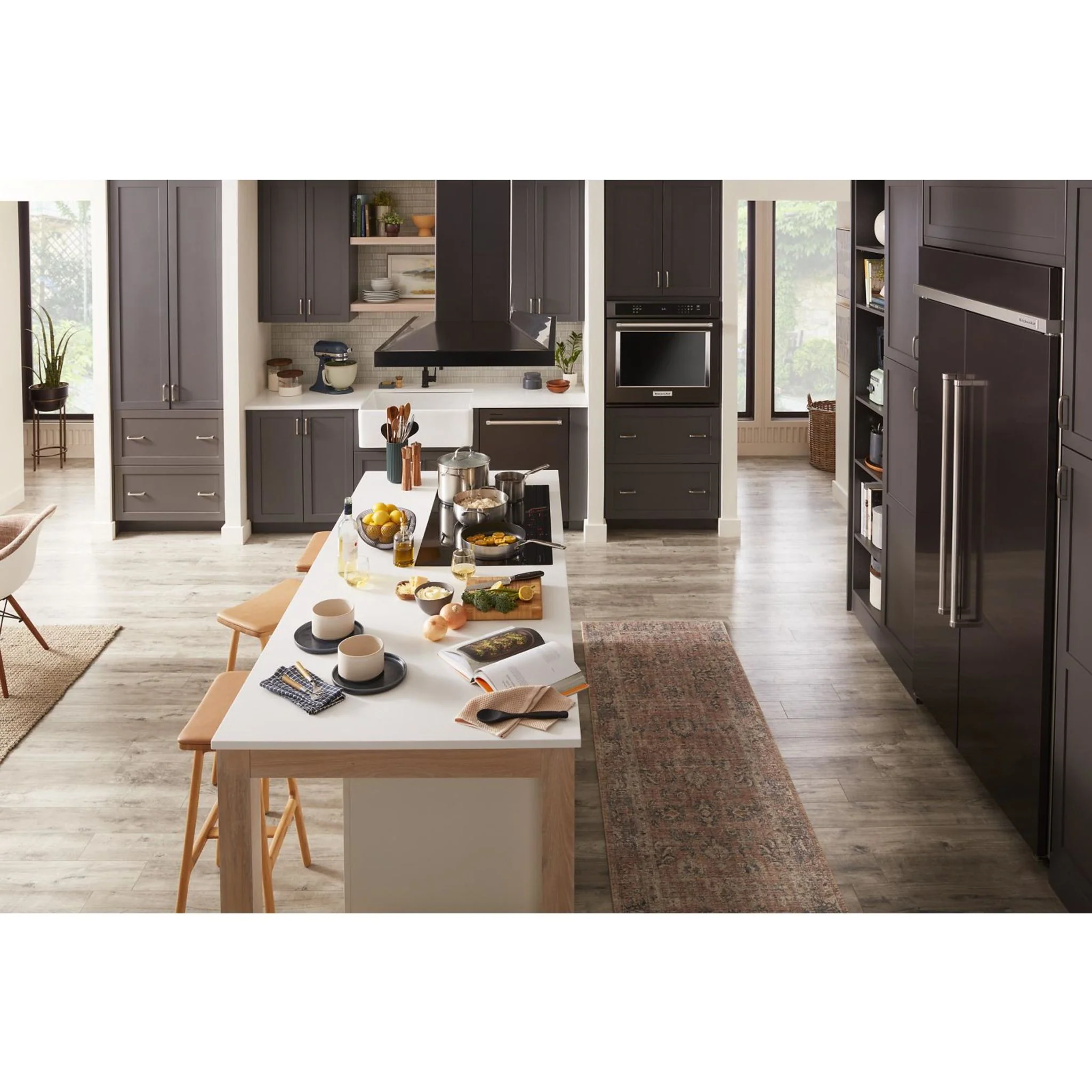 KitchenAid 39 dBA Dishwasher in PrintShield Finish with Third Level Utensil Rack - Black Stainless (KDTE204KBS) - Image 43