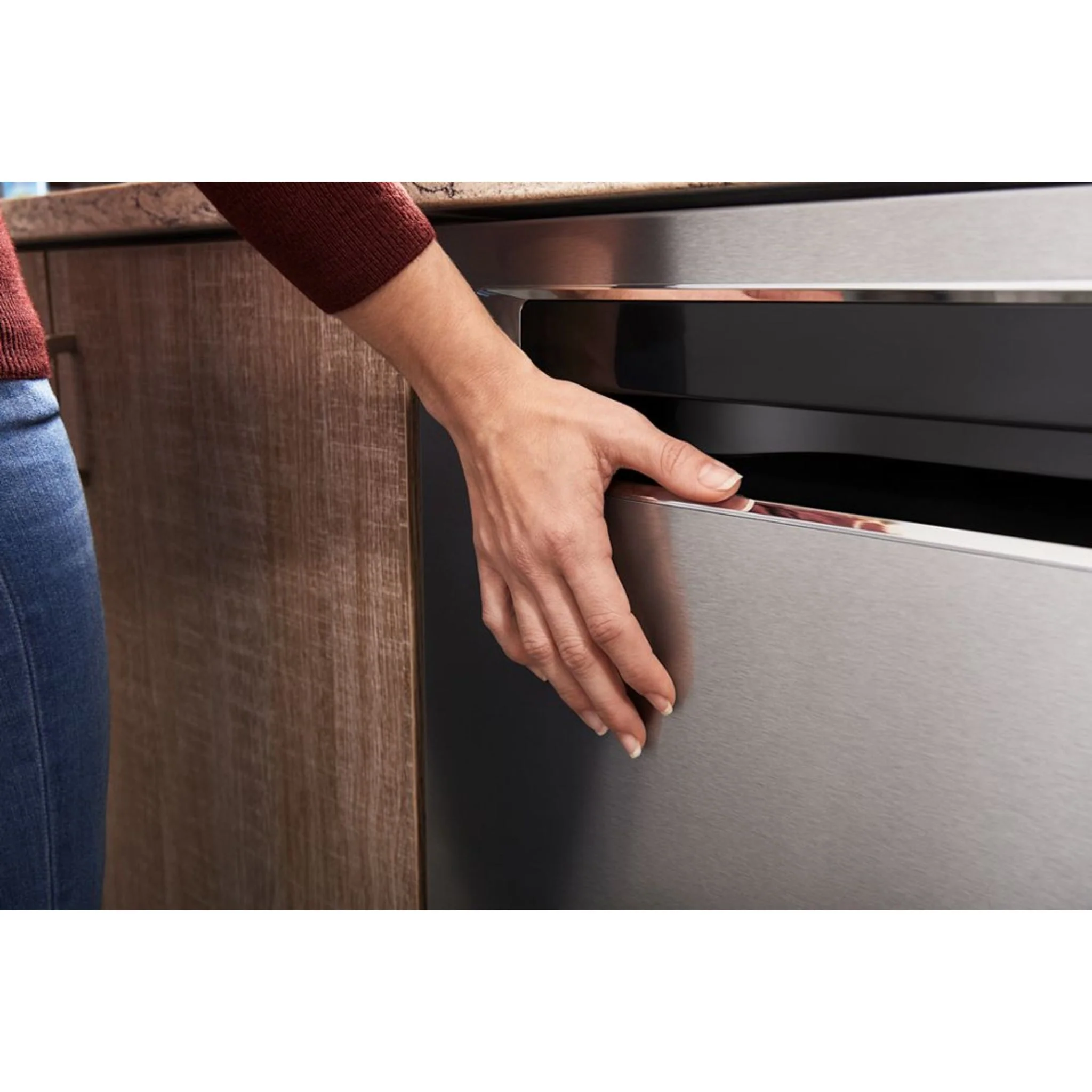 KitchenAid  39 dBA Dishwasher in PrintShield Finish with Third Level Utensil Rack - Stainless Steel (KDTE204KPS) - Image 28