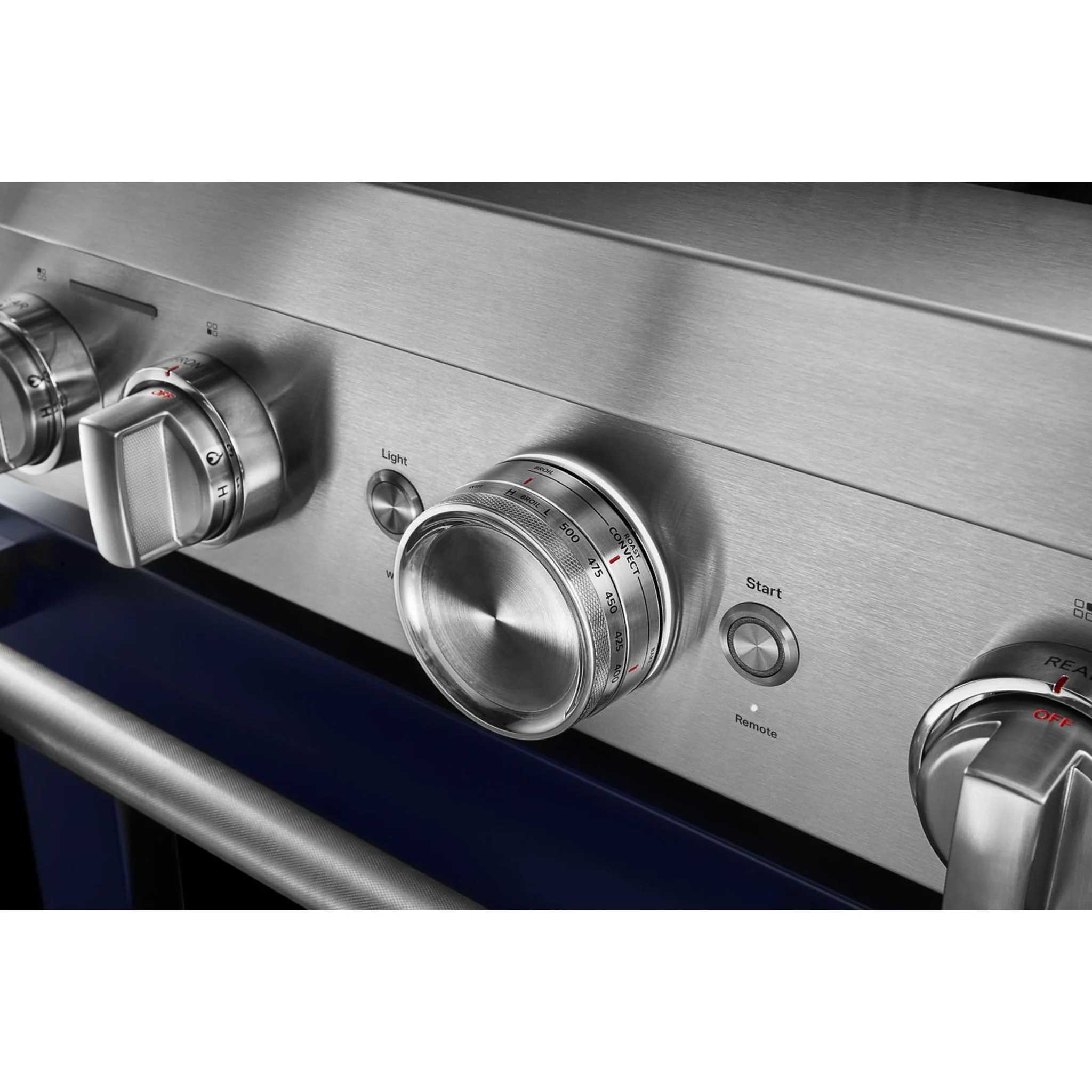 KitchenAid 30'' Smart Commercial-Style Dual Fuel Range with 4 Burners - Ink Blue (KFDC500JIB) - Image 54