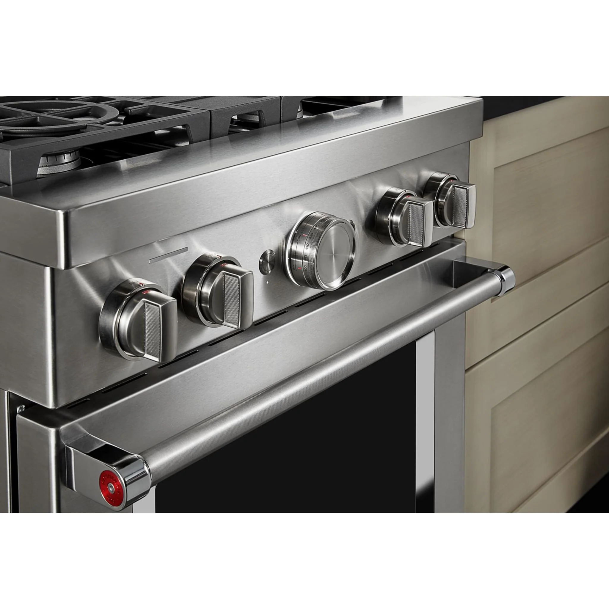 KitchenAid  30'' Smart Commercial-Style Dual Fuel Range with 4 Burners - Stainless Steel (KFDC500JSS) - Image 24