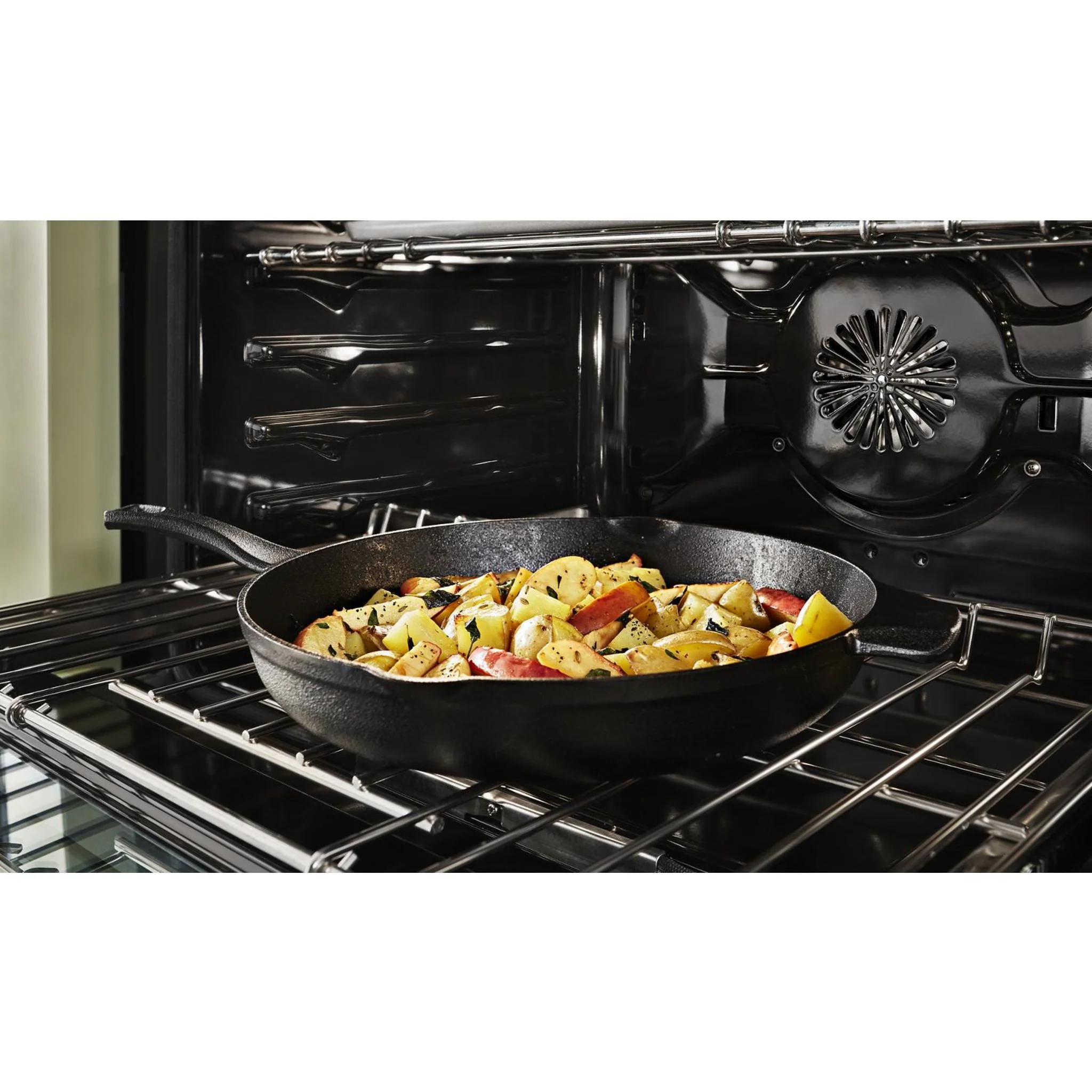 KitchenAid  30'' Smart Commercial-Style Dual Fuel Range with 4 Burners - Stainless Steel (KFDC500JSS) - Image 26