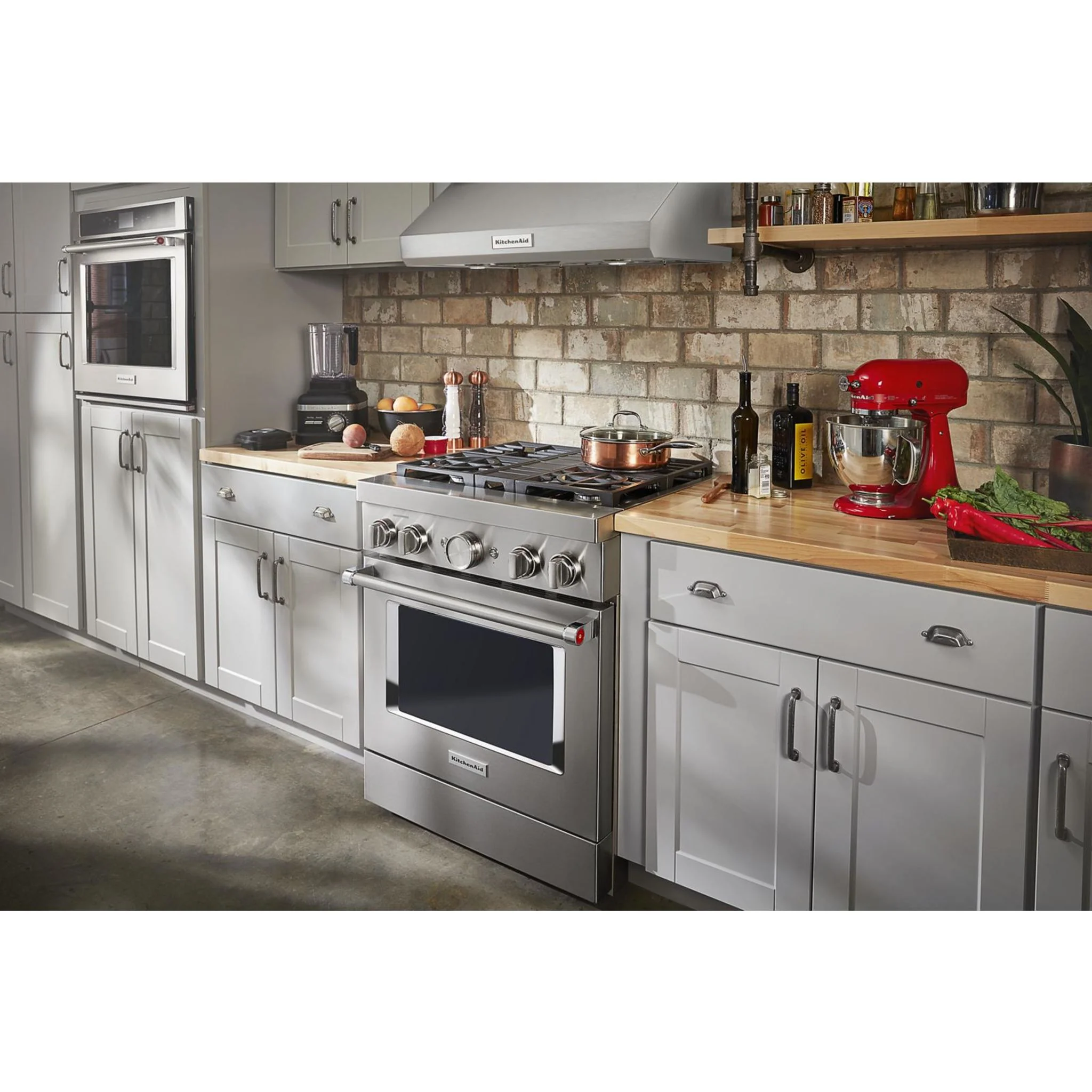 KitchenAid  30'' Smart Commercial-Style Dual Fuel Range with 4 Burners - Stainless Steel (KFDC500JSS) - Image 27
