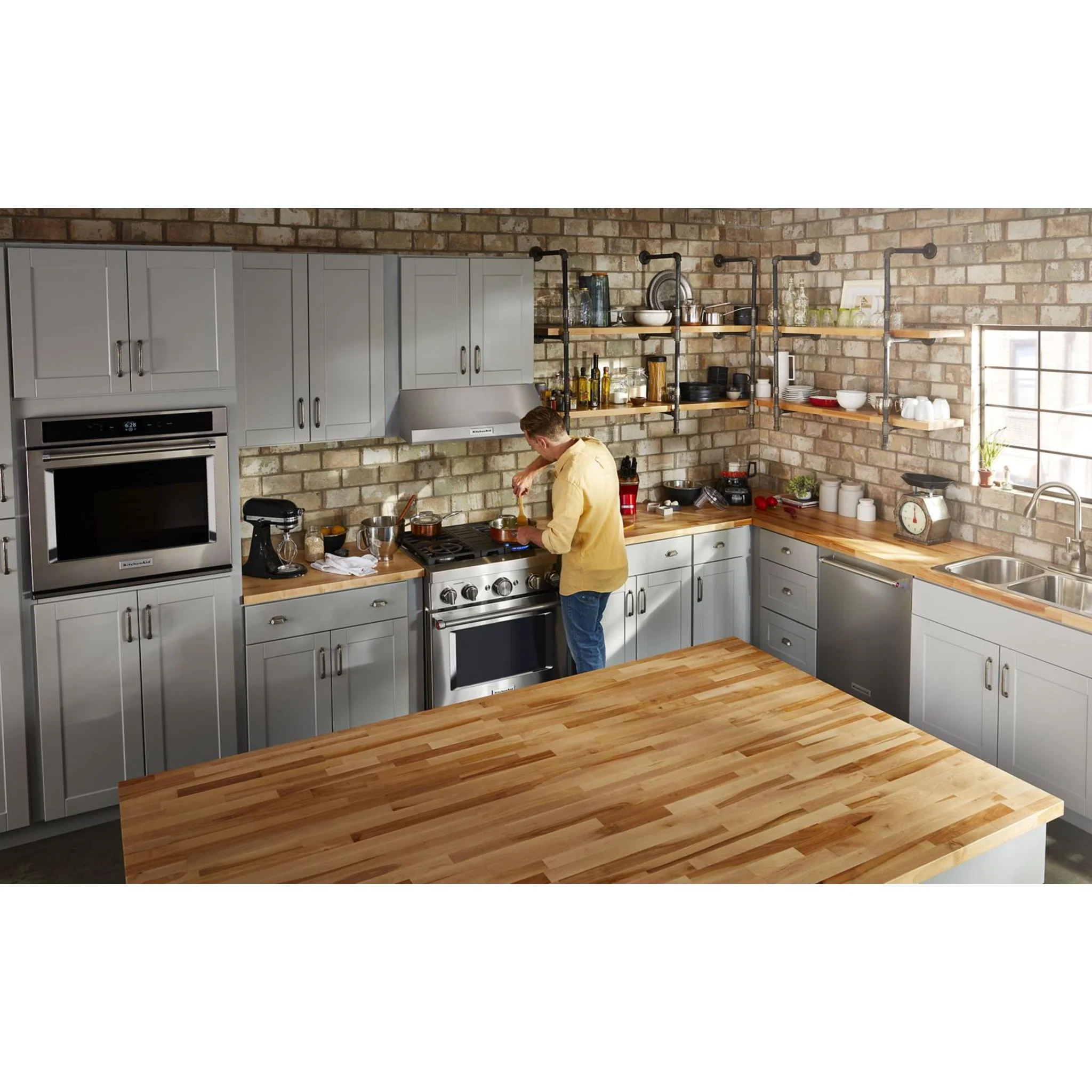 KitchenAid  30'' Smart Commercial-Style Dual Fuel Range with 4 Burners - Stainless Steel (KFDC500JSS) - Image 42
