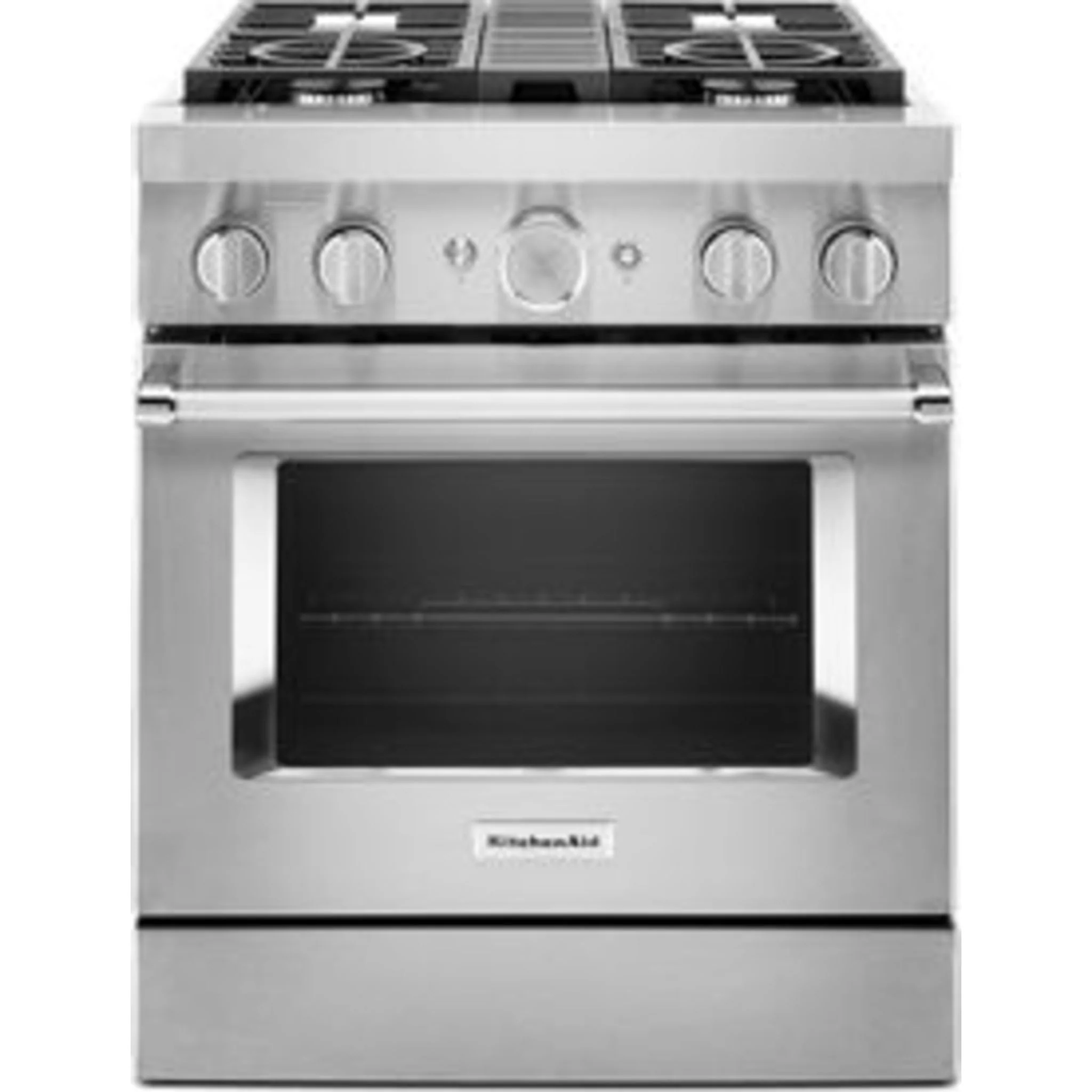 KitchenAid  30'' Smart Commercial-Style Dual Fuel Range with 4 Burners - Stainless Steel (KFDC500JSS) - Image 53