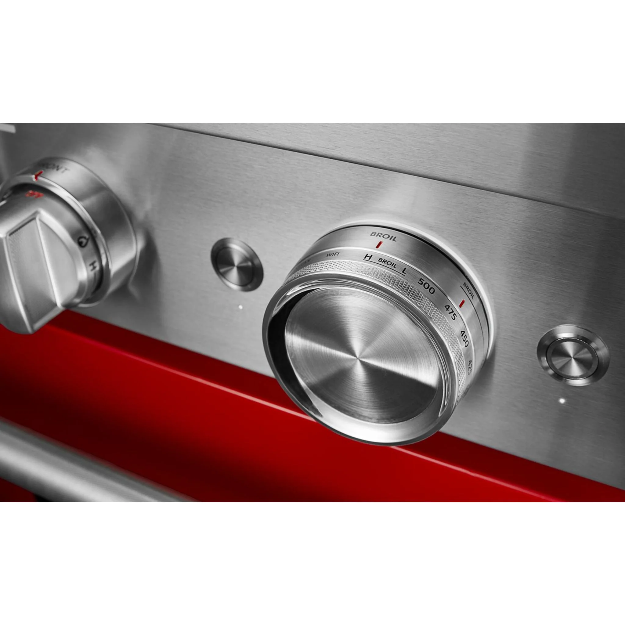 KitchenAid 30'' Smart Commercial-Style Gas Range with 4 Burners - Passion Red (KFGC500JPA) - Image 31