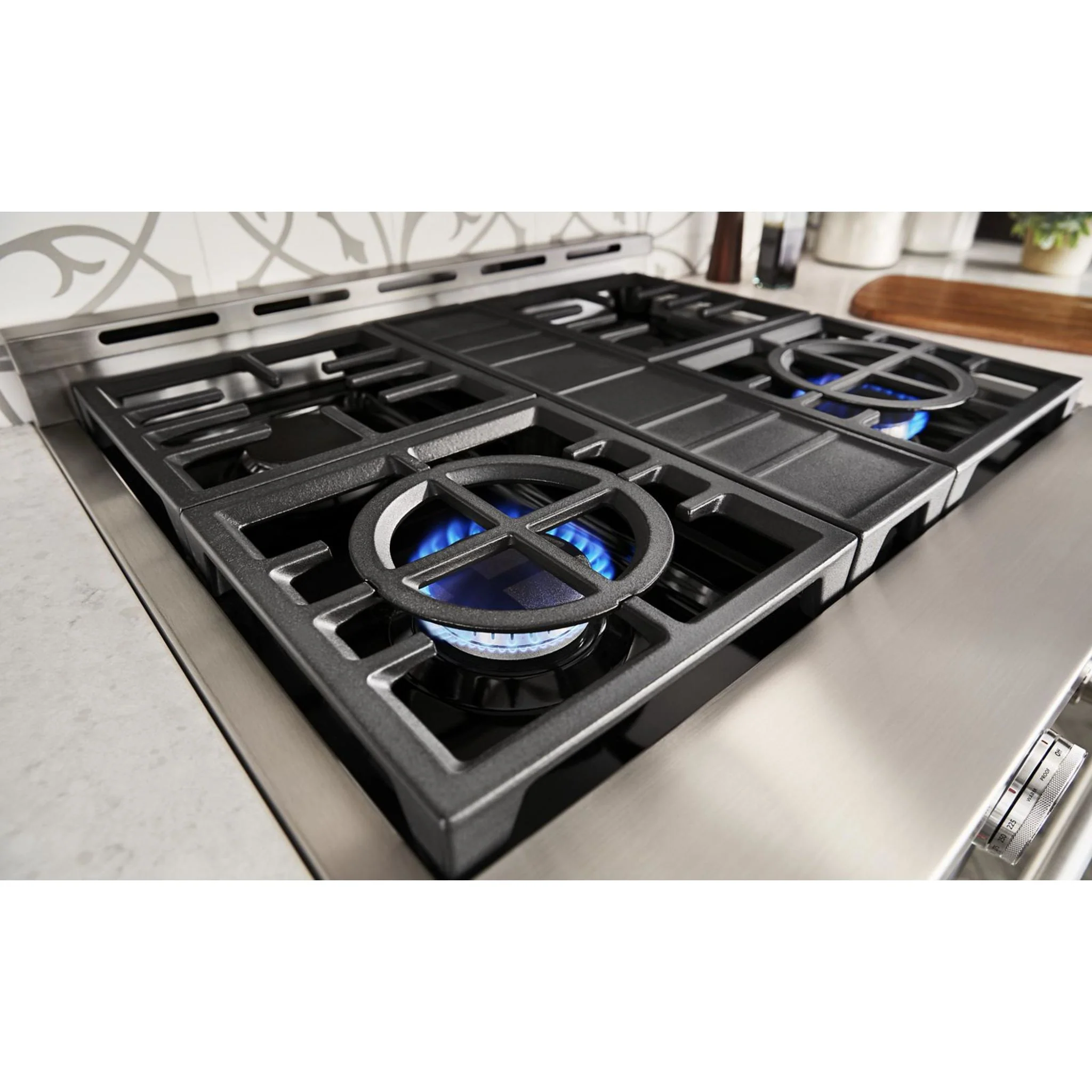 KitchenAid 30'' Smart Commercial-Style Gas Range with 4 Burners - Stainless Steel (KFGC500JSS) - Image 30