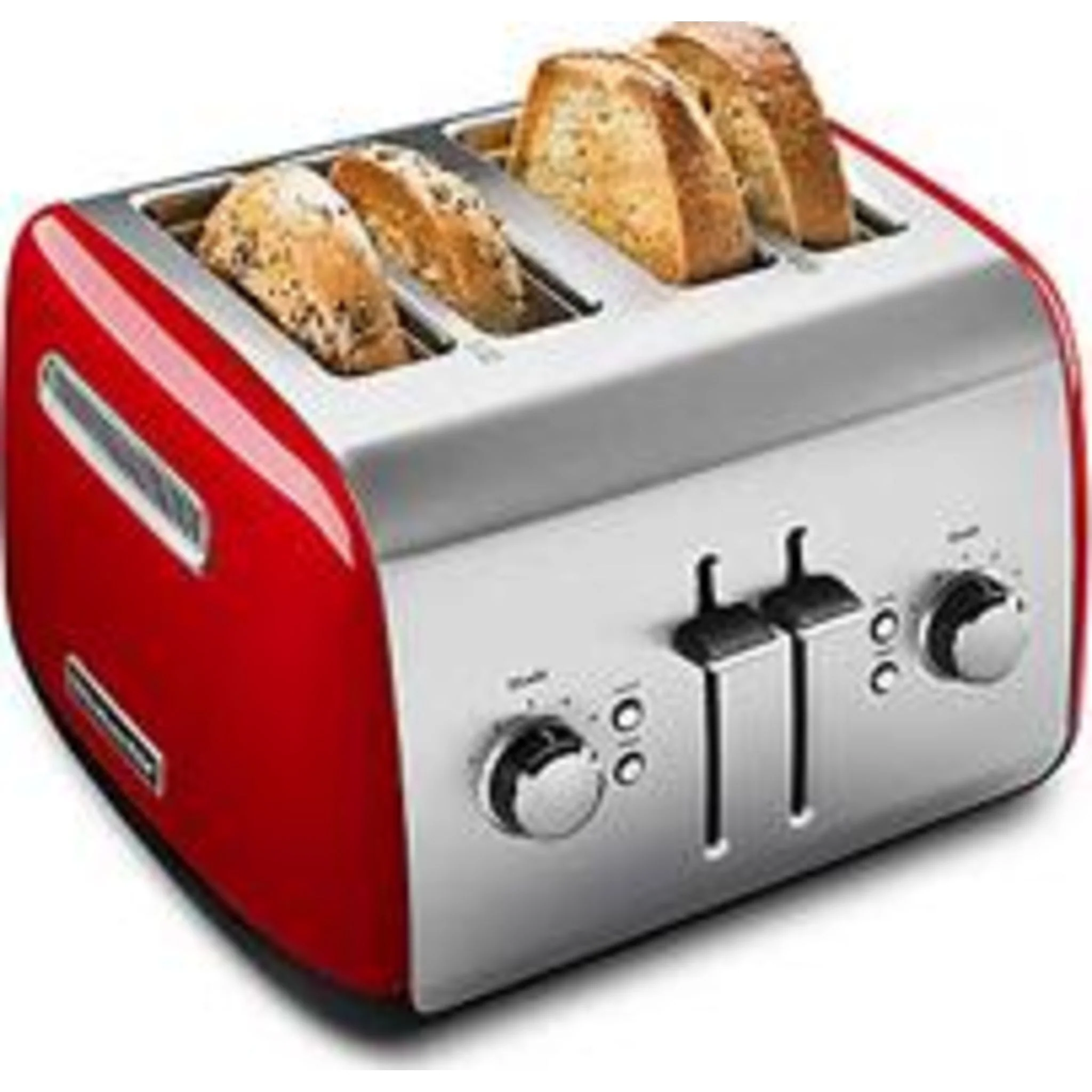 KitchenAid 4-Slice Toaster with Manual High-Lift Lever (KMT4115SX) - Brushed Stainless Steel - Image 8
