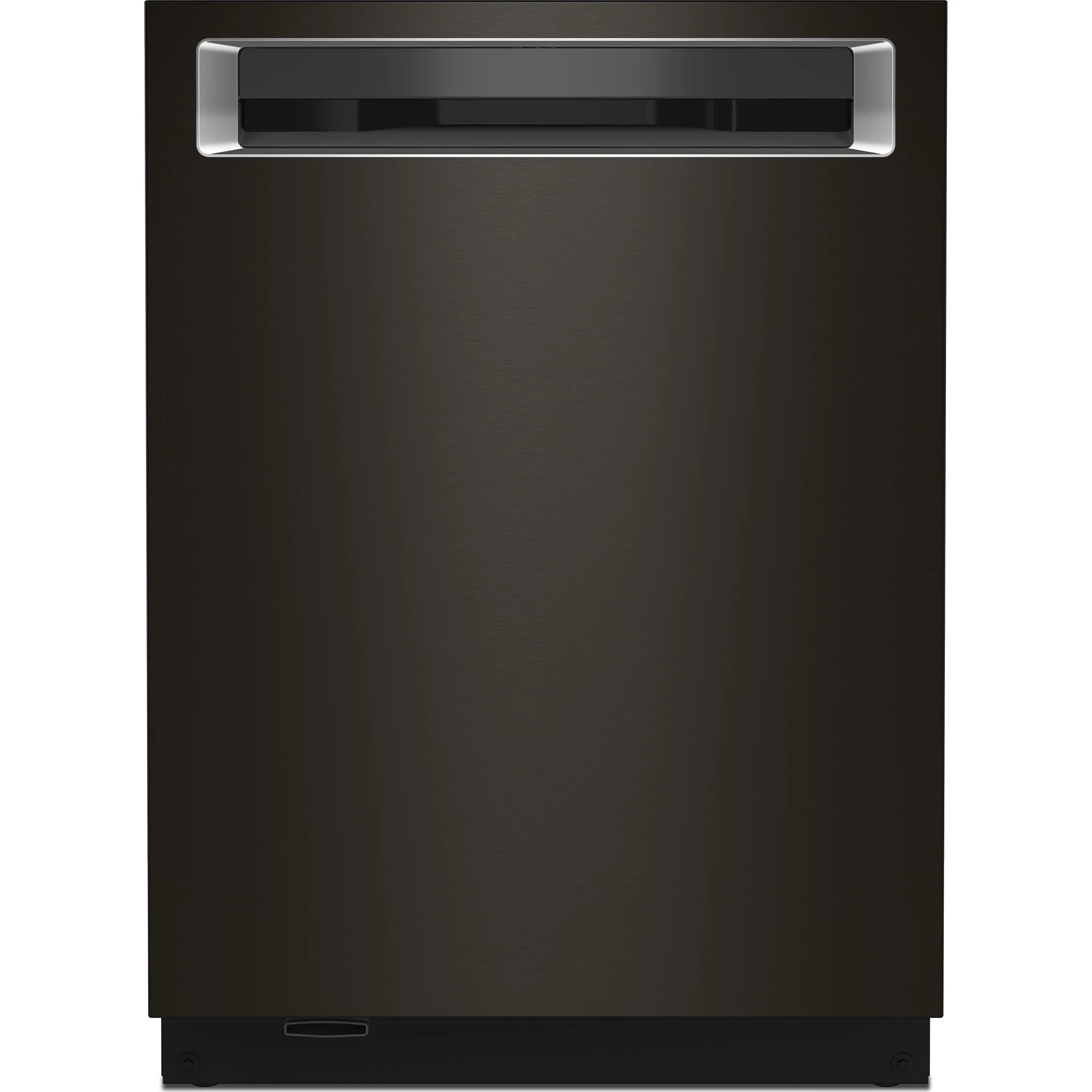 KitchenAid 44 dBA Dishwasher in PrintShield Finish with 360A° Max Jets Third Rack - Black Stainless (KDPM604KBS)